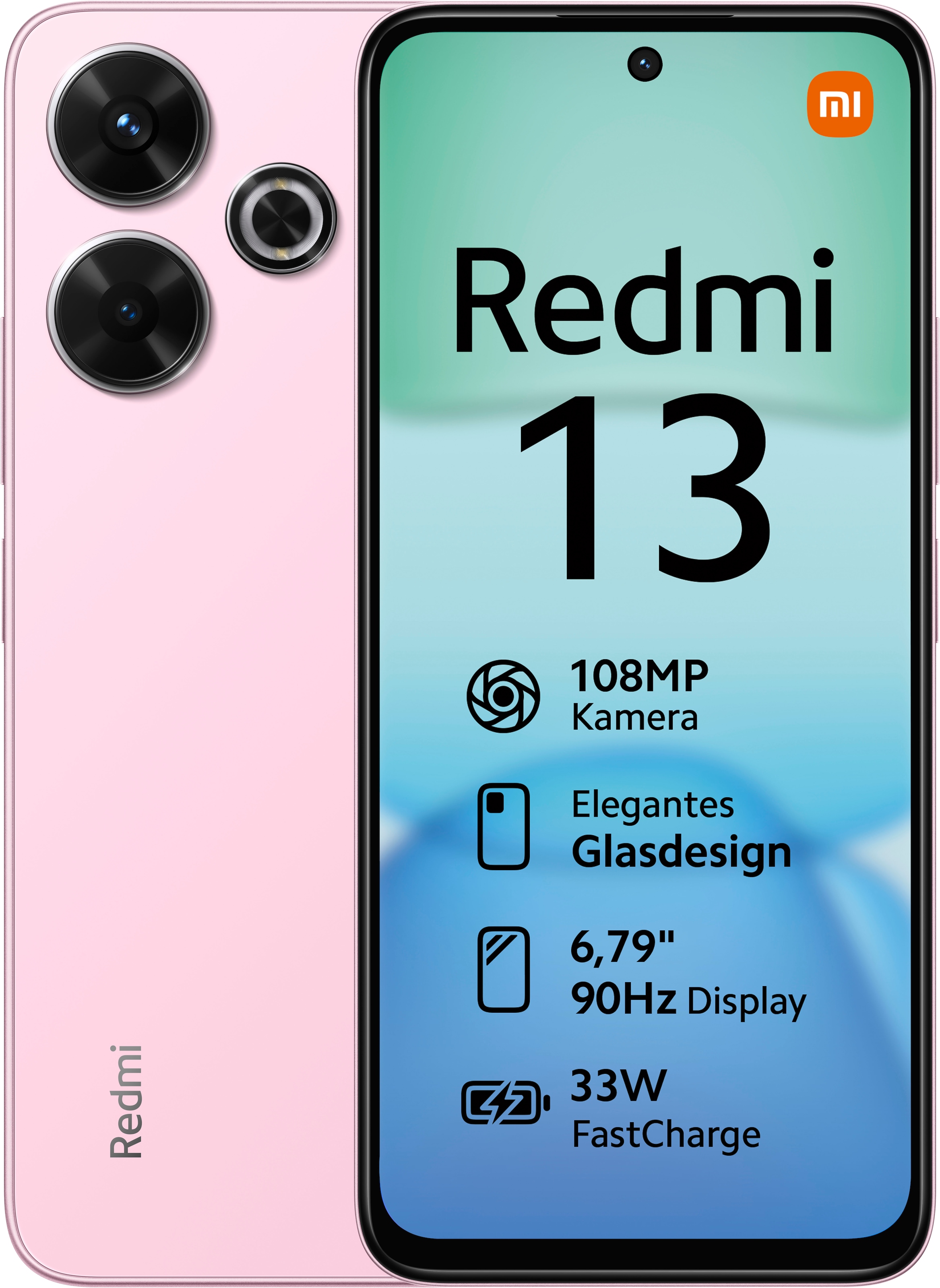 Smartphone »Redmi 13 6+128 GB«, pearl pink