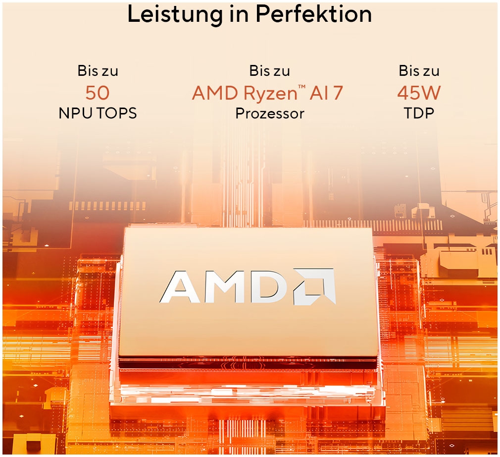 Asus Notebook »ExpertBook PM3 PM3606CKA-MB0196X« 40,6 cm / 16 ″ AMD Ryzen™ AI 5 Radeon 820M 1.000 GB SSD