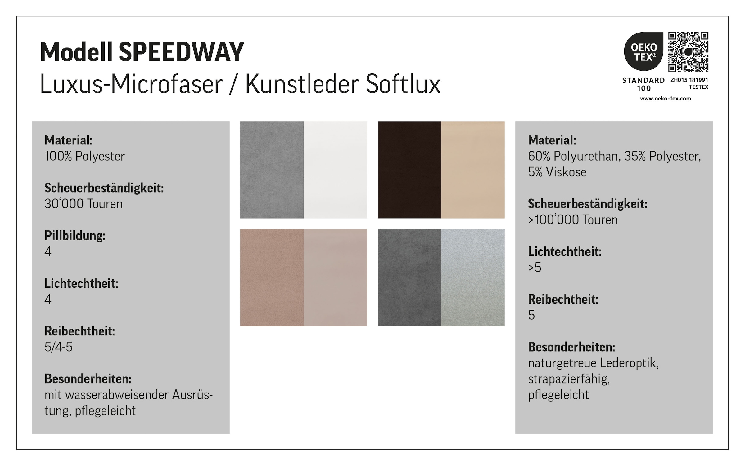 COTTA 2,5-Sitzer »Speedway«, Big-Sofa mit Kopfteilverstellung