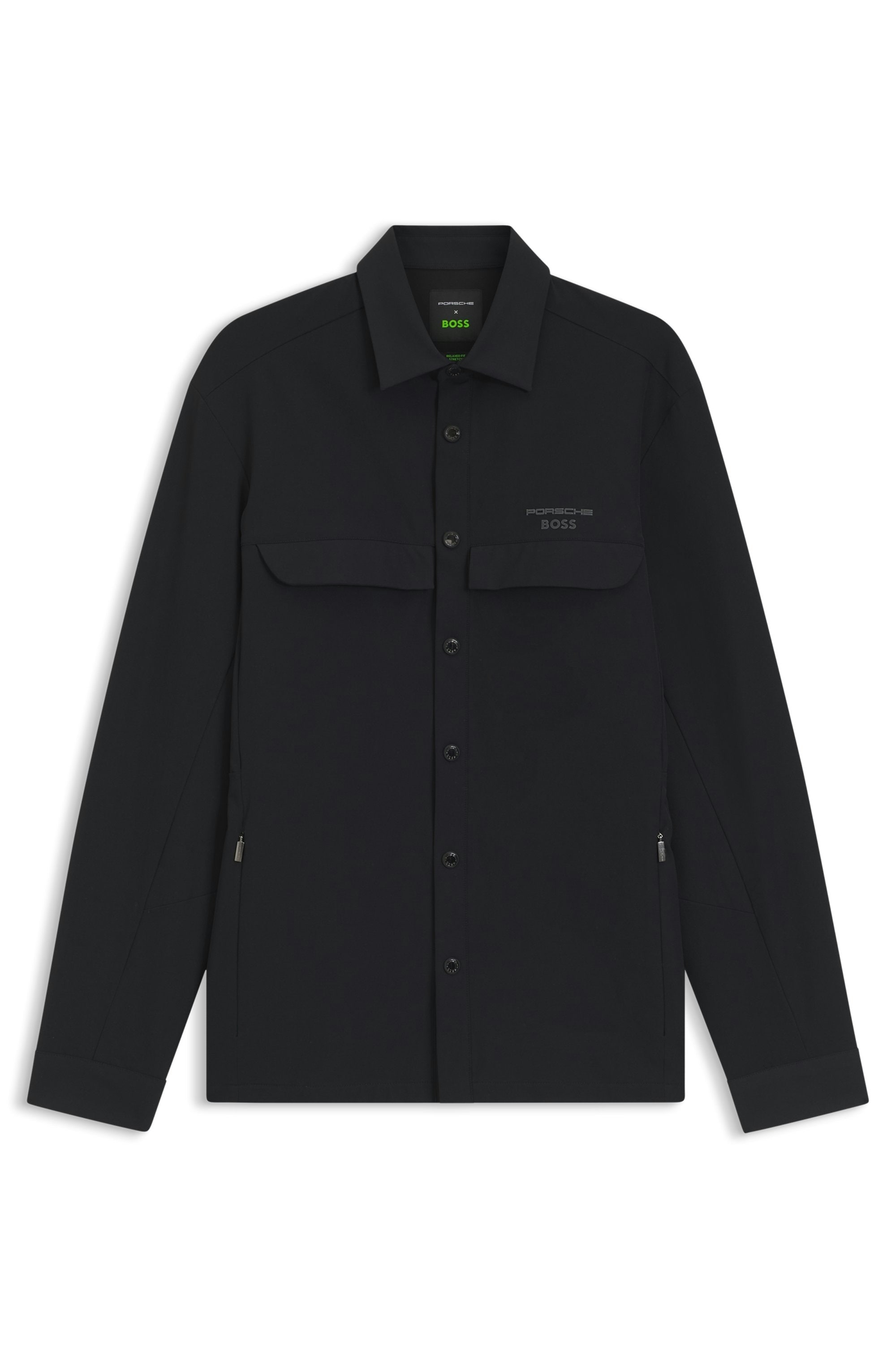 BOSS GREEN Hemdjacke »Porsche Spirit 70 Capsule Collection« Premium Herrenmode Limited