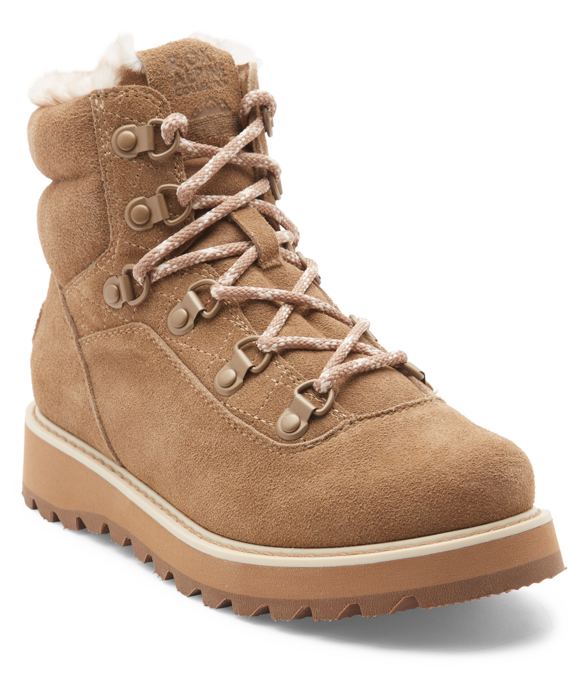 Roxy Damen Schnürboots »BRADIE« Winterstiefel in braun, Größe 37