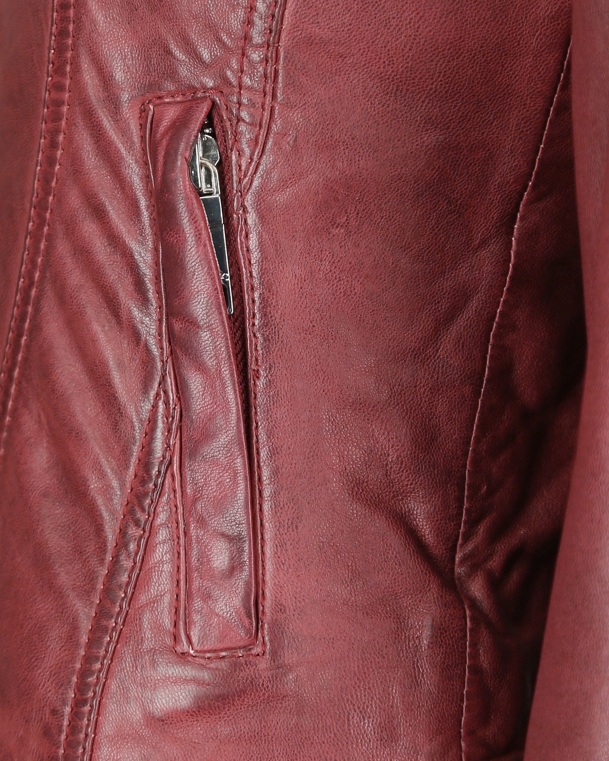Maze Bikerjacke »Lederjacke Smaragd«