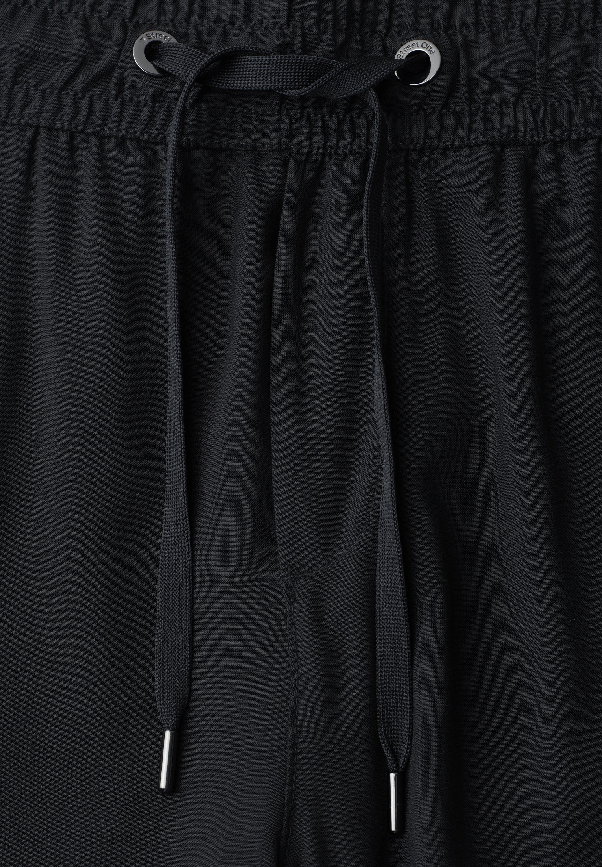 STREET ONE Stoffhose »Style Emee«  3/4-Sommerhose mit elastischem Bund und Tunnelzug