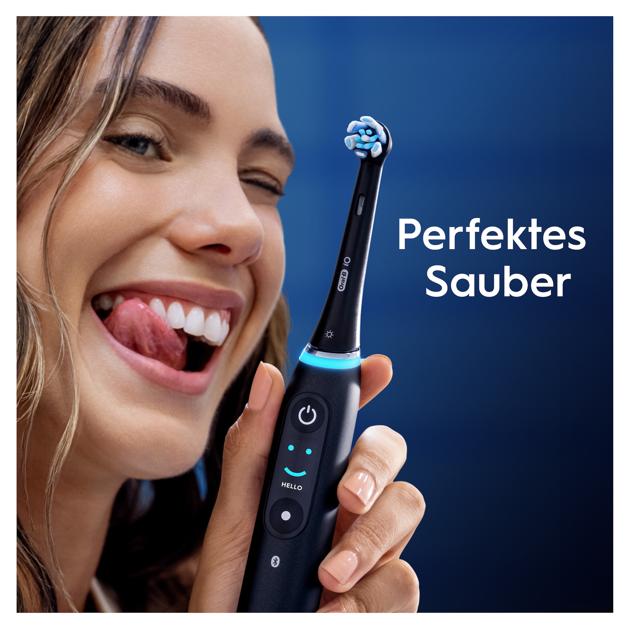 Oral-B Aufsteckbürsten »Oral-B iO Strahlendes Weiss« fortschrittliche Plaque-Entfernung, Poliereinsätze zur Zahnaufhellung