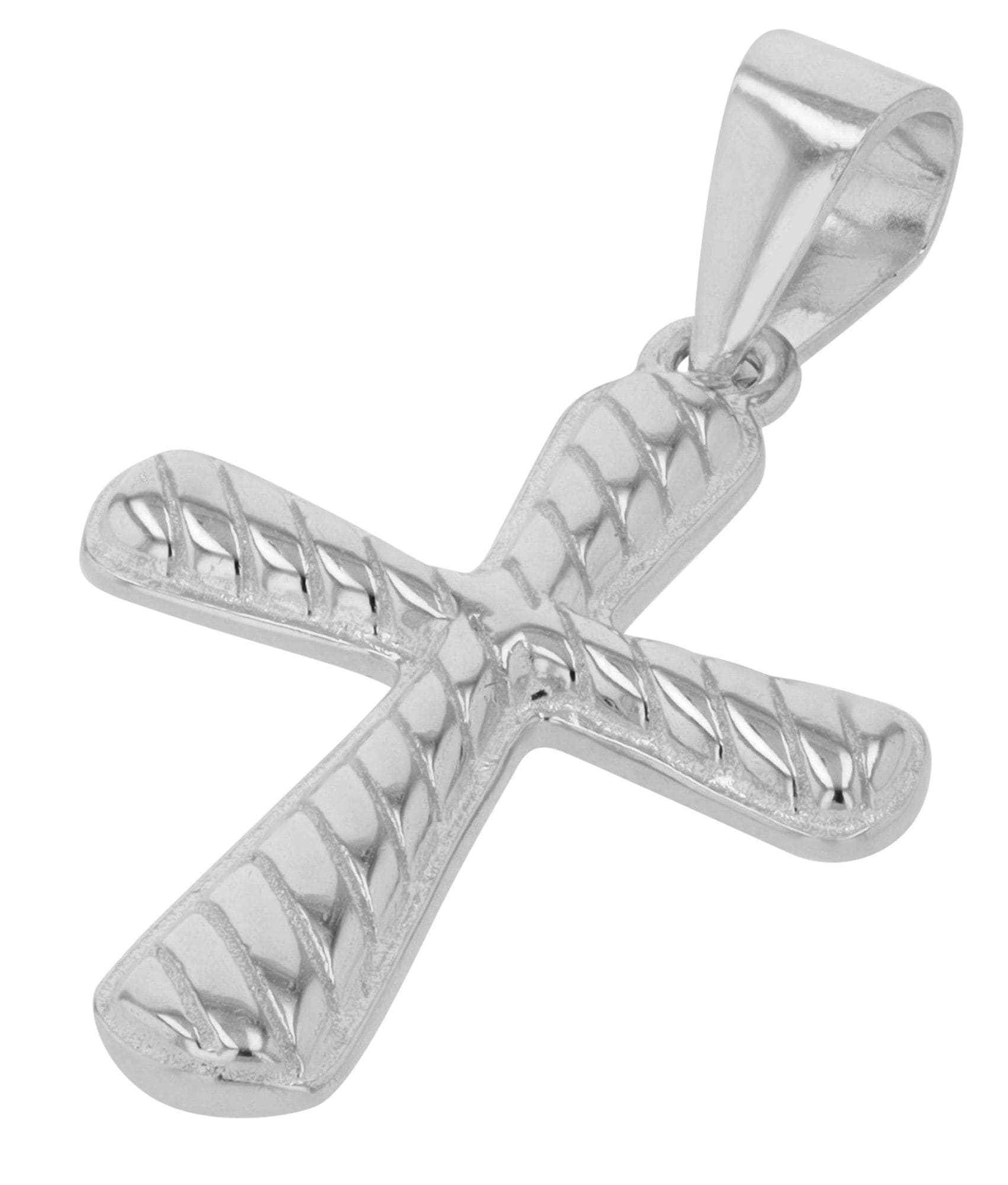 Adelia´s Kreuzanhänger »Unisex Anhänger ¿ Kreuz Kreuzanhänger aus 925 Silber«