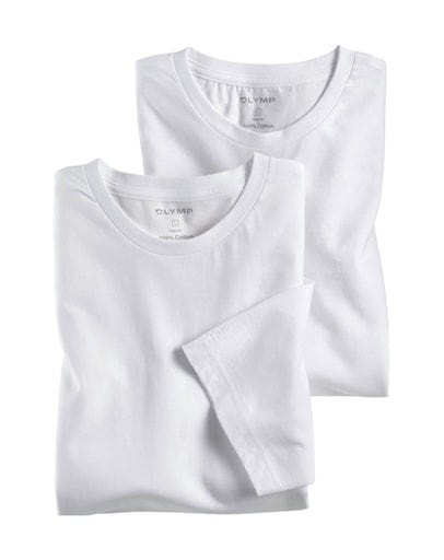 T-Shirt »Regular fit«, (Packung, 2 tlg., 2er)