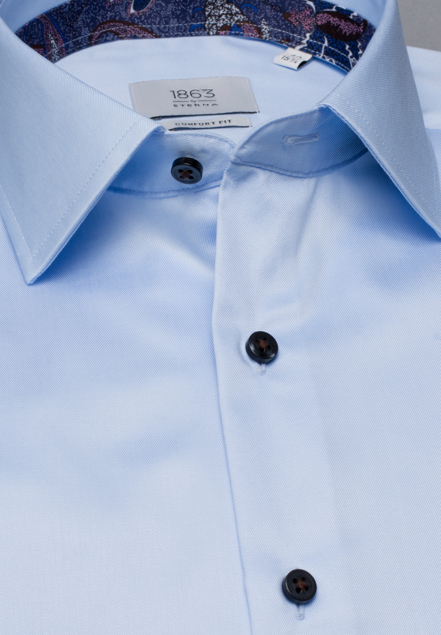 Eterna Langarmhemd »COMFORT FIT«, NON IRON (bügelfrei)