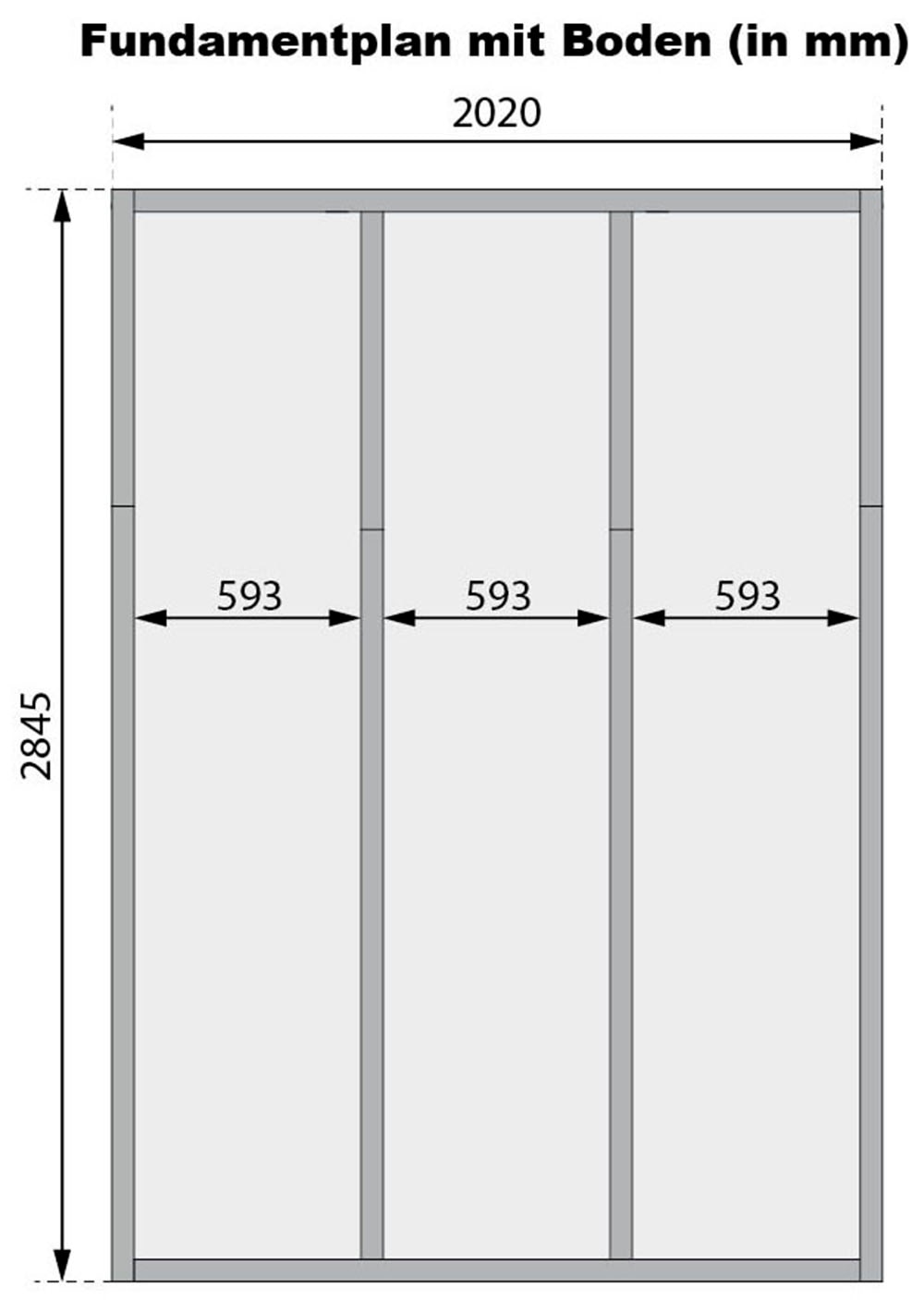 Karibu Gerätehaus »Titanium 2,5«