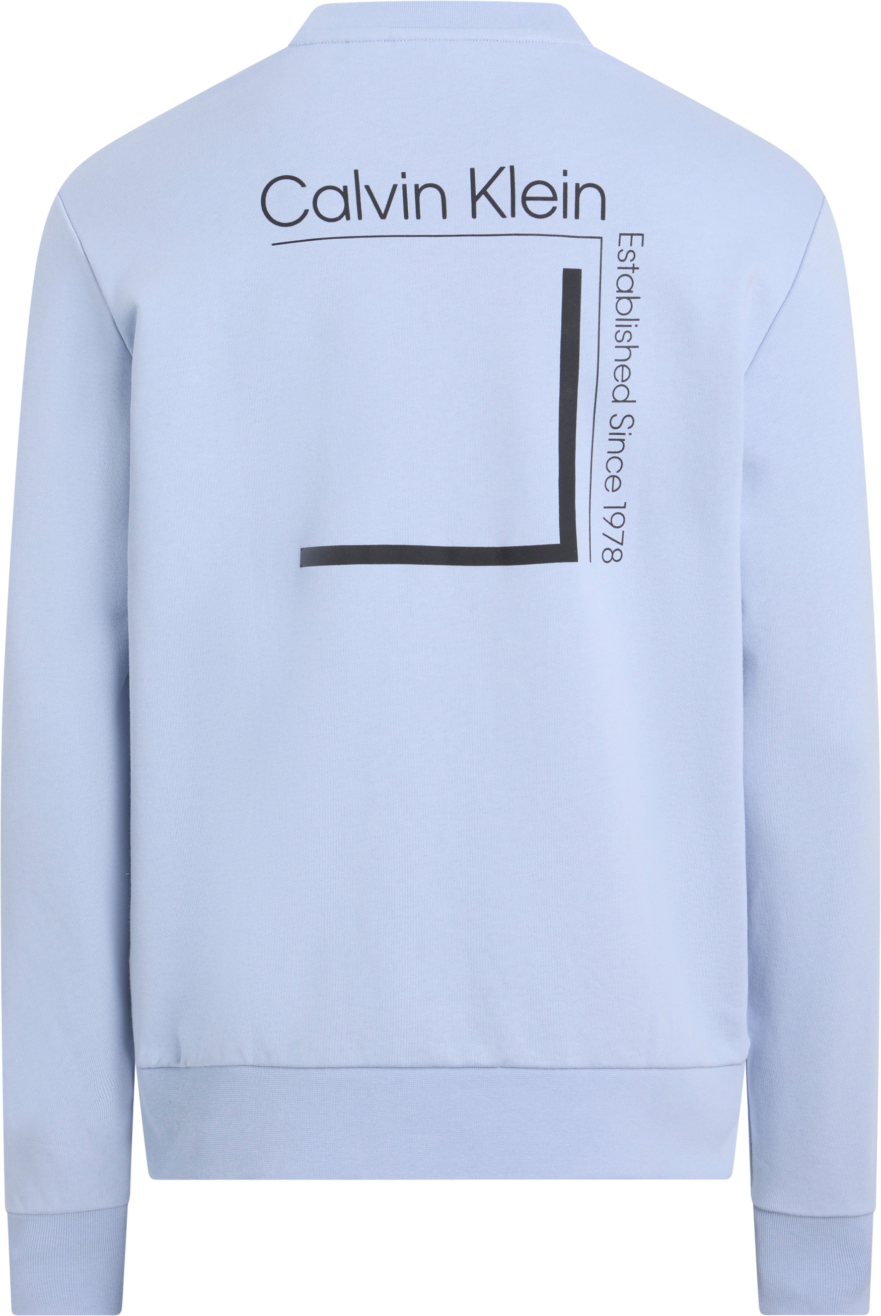 Calvin Klein Sweatshirt »CP-LINEAR BOX LOGO SWEATSHIRT«, mit Logo auf der Rückseite