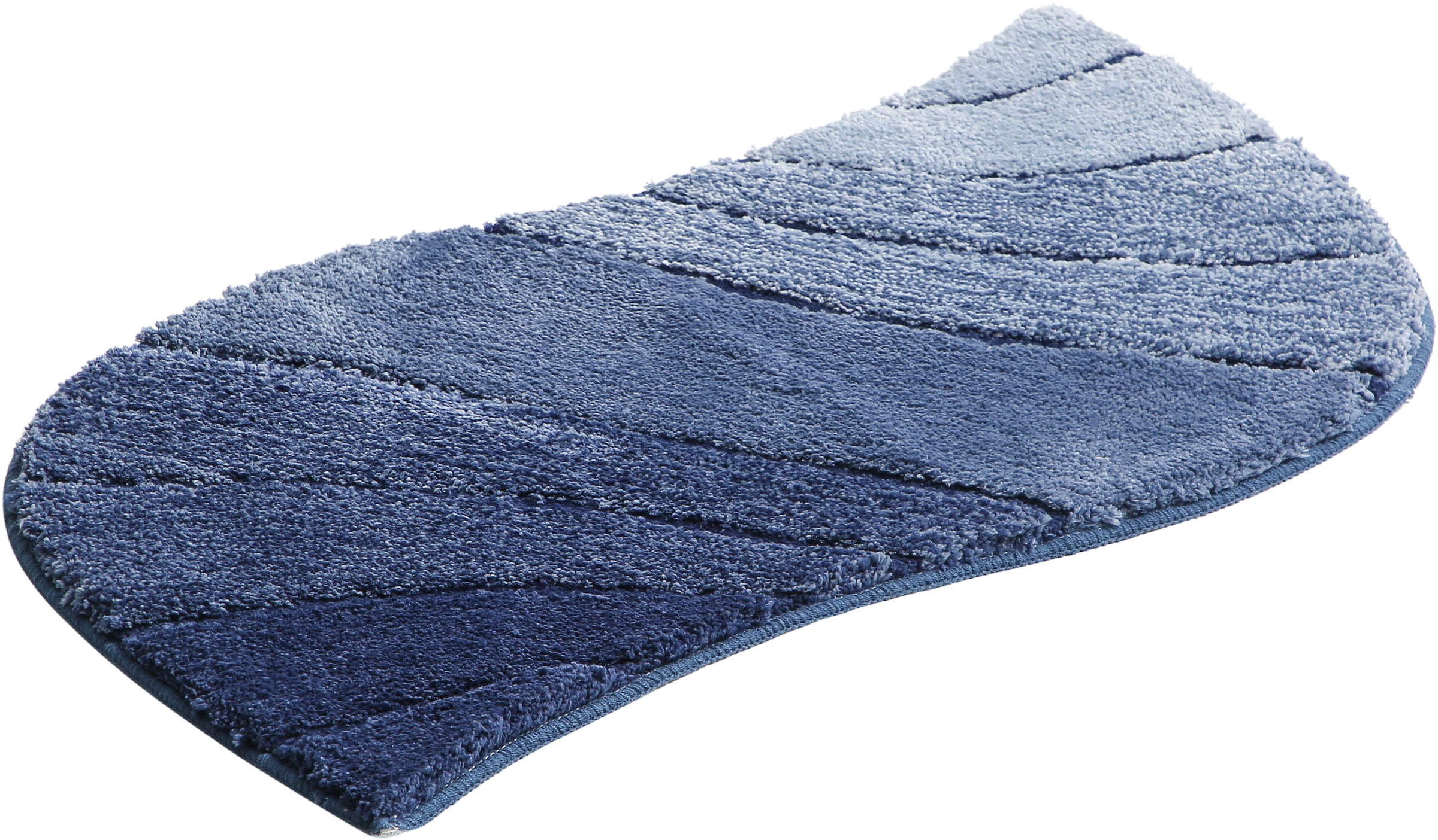 my home Badematte »Josie, Badvorleger, Badezimmer Teppich«, rutschhemmend beschichtet, fußbodenheizungsgeeignet-schnell trocknend-strapazierfähig, Badteppich, Badematten, rechteckig, rund & als 3-tlg. Set erhältlich