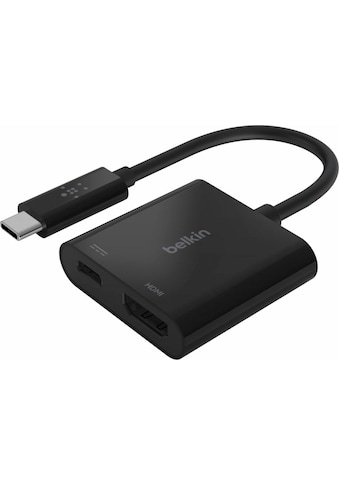Laptop-Adapter »USB-C auf HDMI-Adapter mit 60 W PD«, USB Typ C zu USB Typ C, 13 cm