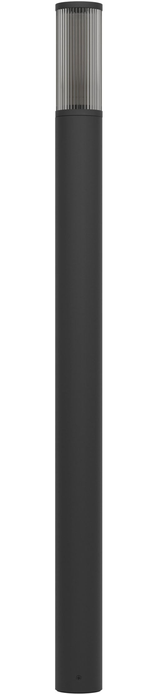 EGLO Stehlampe »SALLE Stehlampe - Alu, Kunststoff - E27 - 1X15W - IP54« E27 1 Stk. Außenstehlampe, Wegeleuchte, Außen-Stehleuchte, H110 x Ø7,5 cm