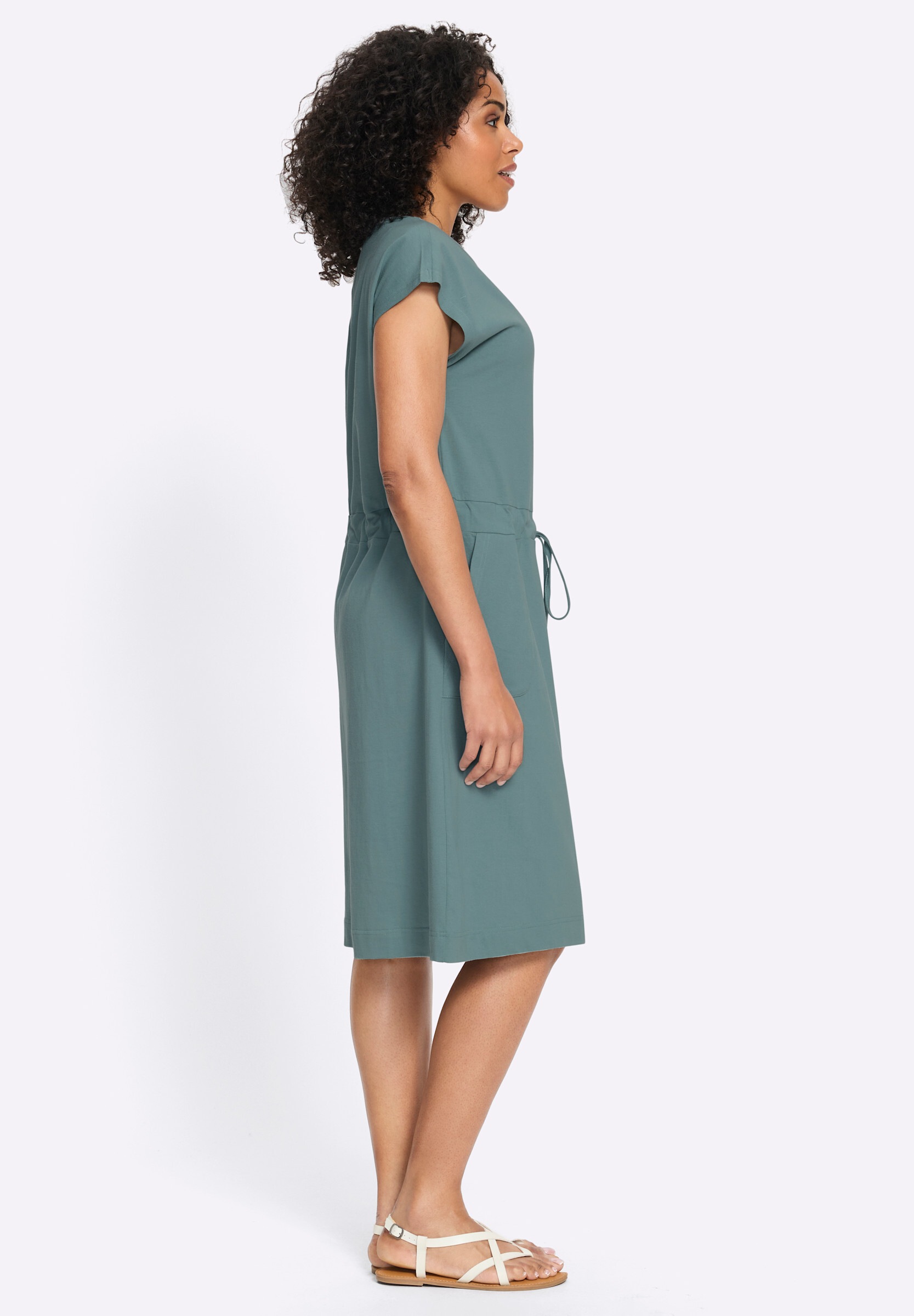 Sieh an! Shirtkleid »Jersey-Kleid Jerseykleid mit Bindeband«
