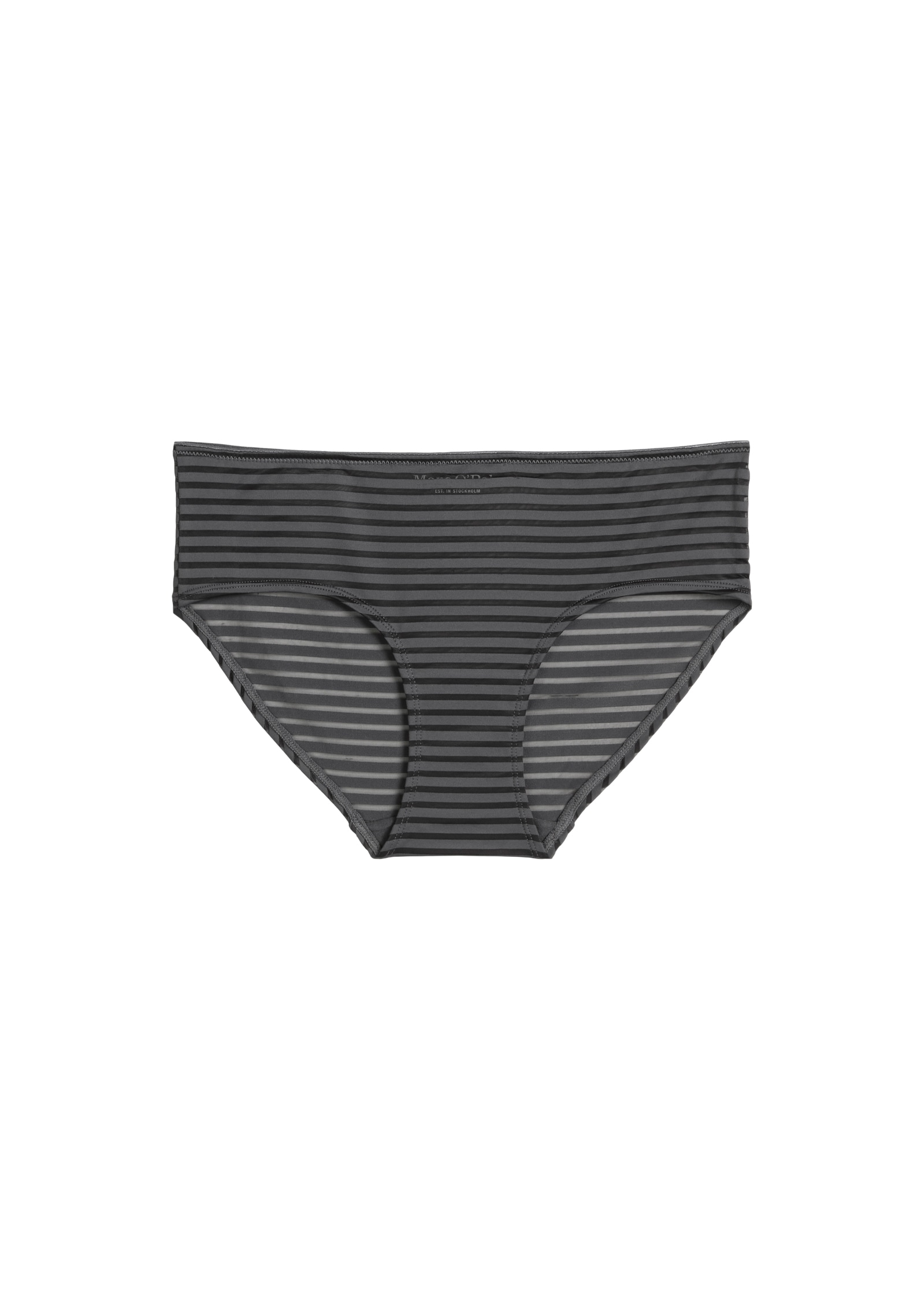 Marc O'Polo Hipster »Second Skin Jaquard«, elastisch, Spitze, feine Streifen, weich, feminin