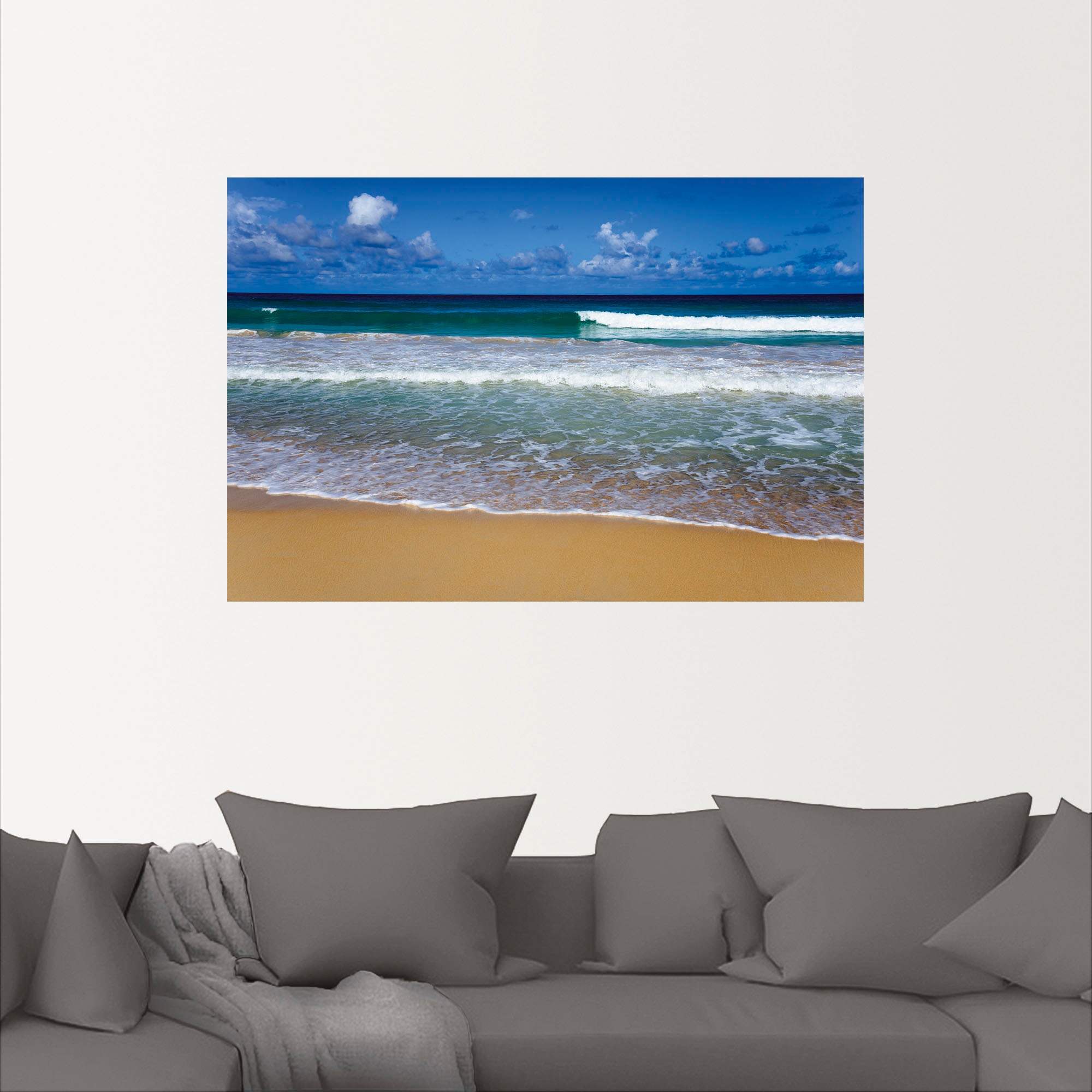 Artland Wandbild »Strand El Macao, Punta Cana«, Karibikbilder, (1 St.), als Alubild, Leinwandbild, Wandaufkleber oder Poster in versch. Größen