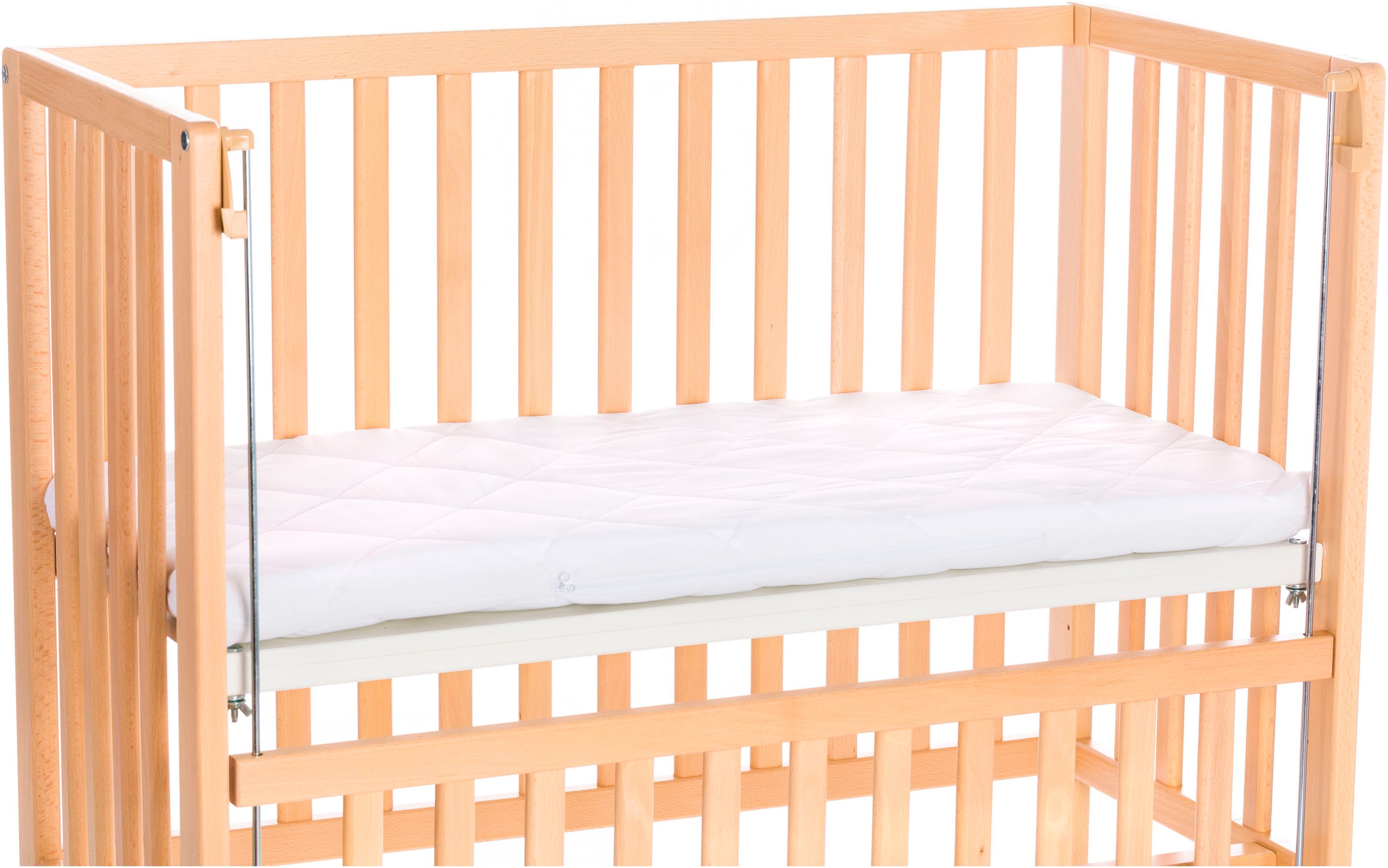 Fillikid Beistellbett »Nino«, inkl. Matratze; Made in Europe