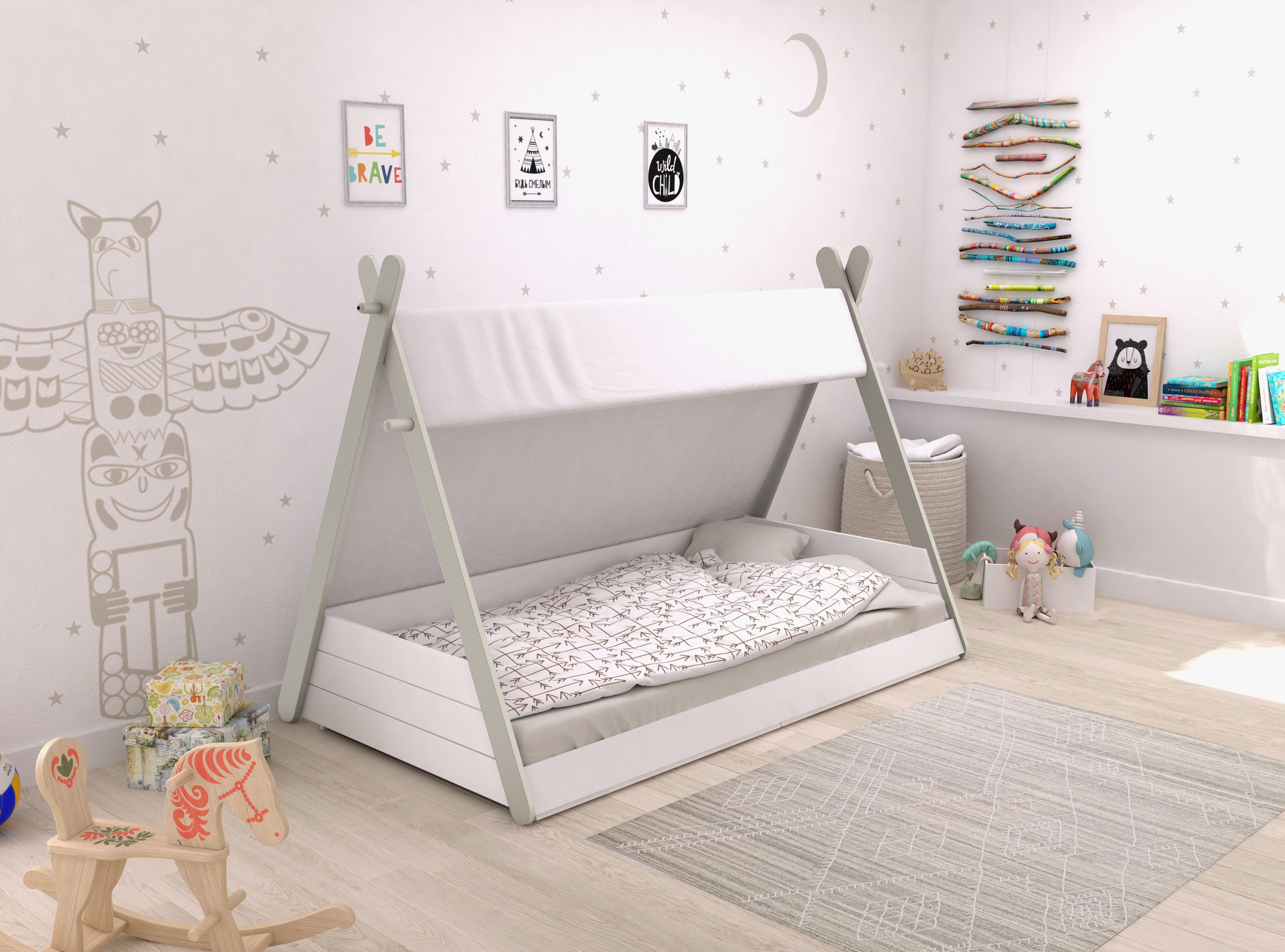 Demeyere GROUP Kinderbett »Totem«, Baumhausbett