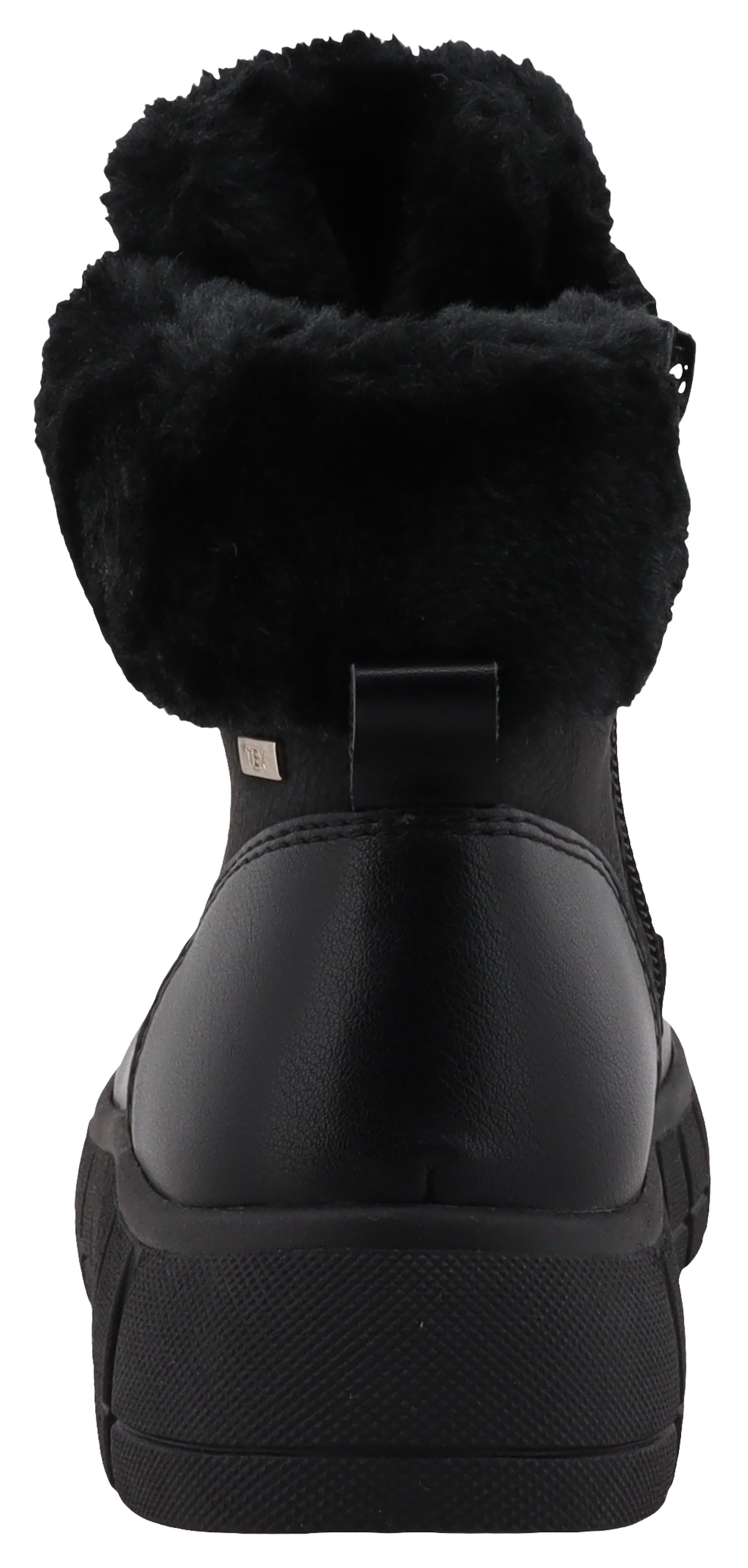 TOM TAILOR Winterboots, Keilabsatz, Winterstiefelette, Schnürboots, goldfarbene Ösen