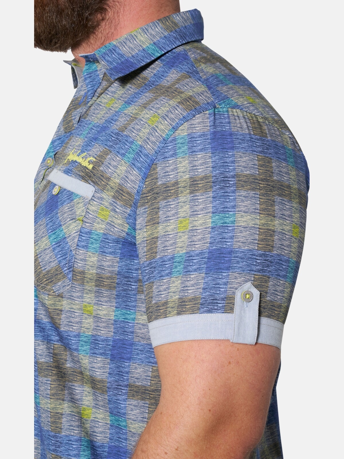 Jan Vanderstorm Kurzarmhemd »Kurzarmhemd DAUBE«