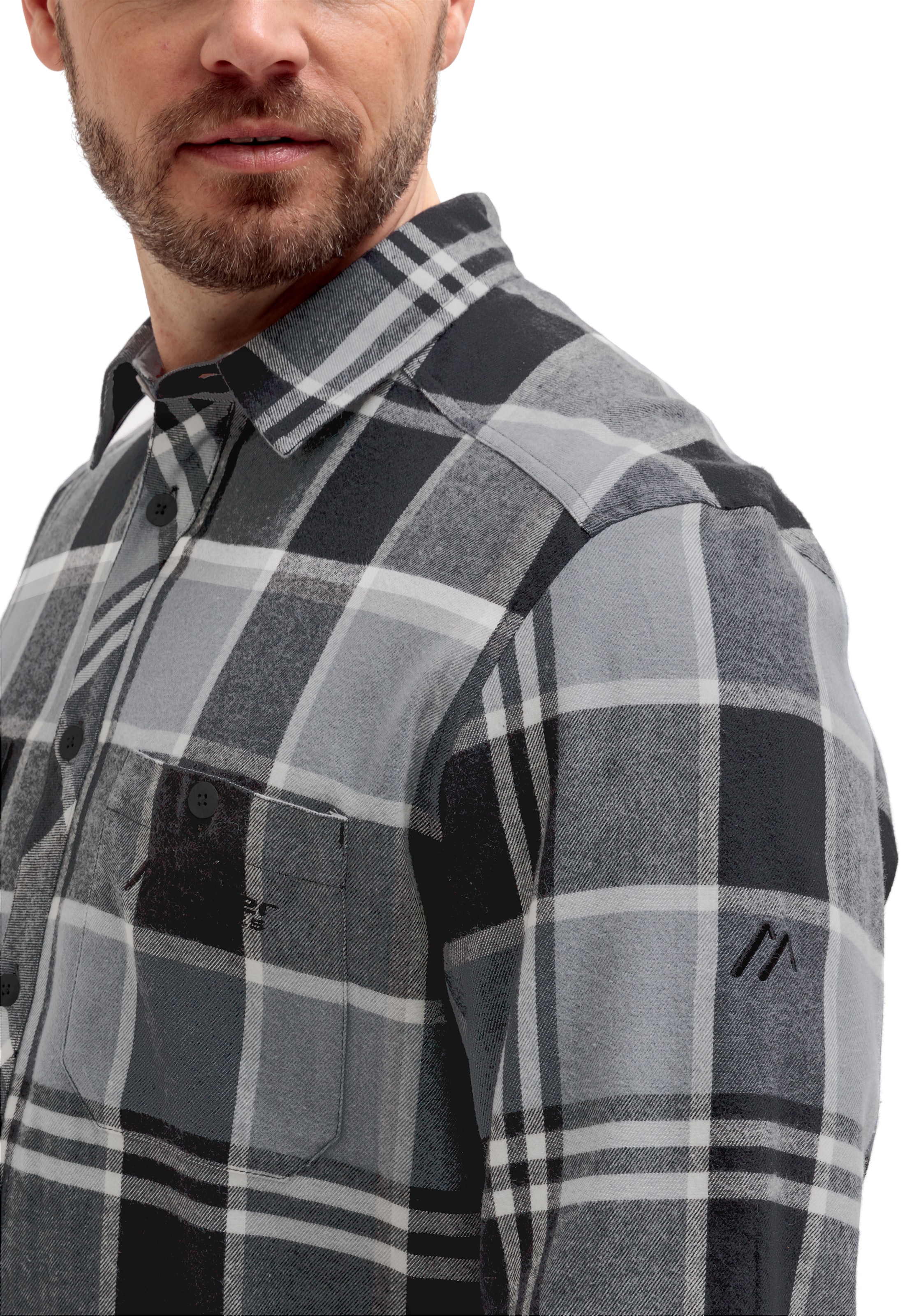 Maier Sports Funktionshemd »Predeal 2.0 M«, Herren Hemd warm u. atmungsaktiv