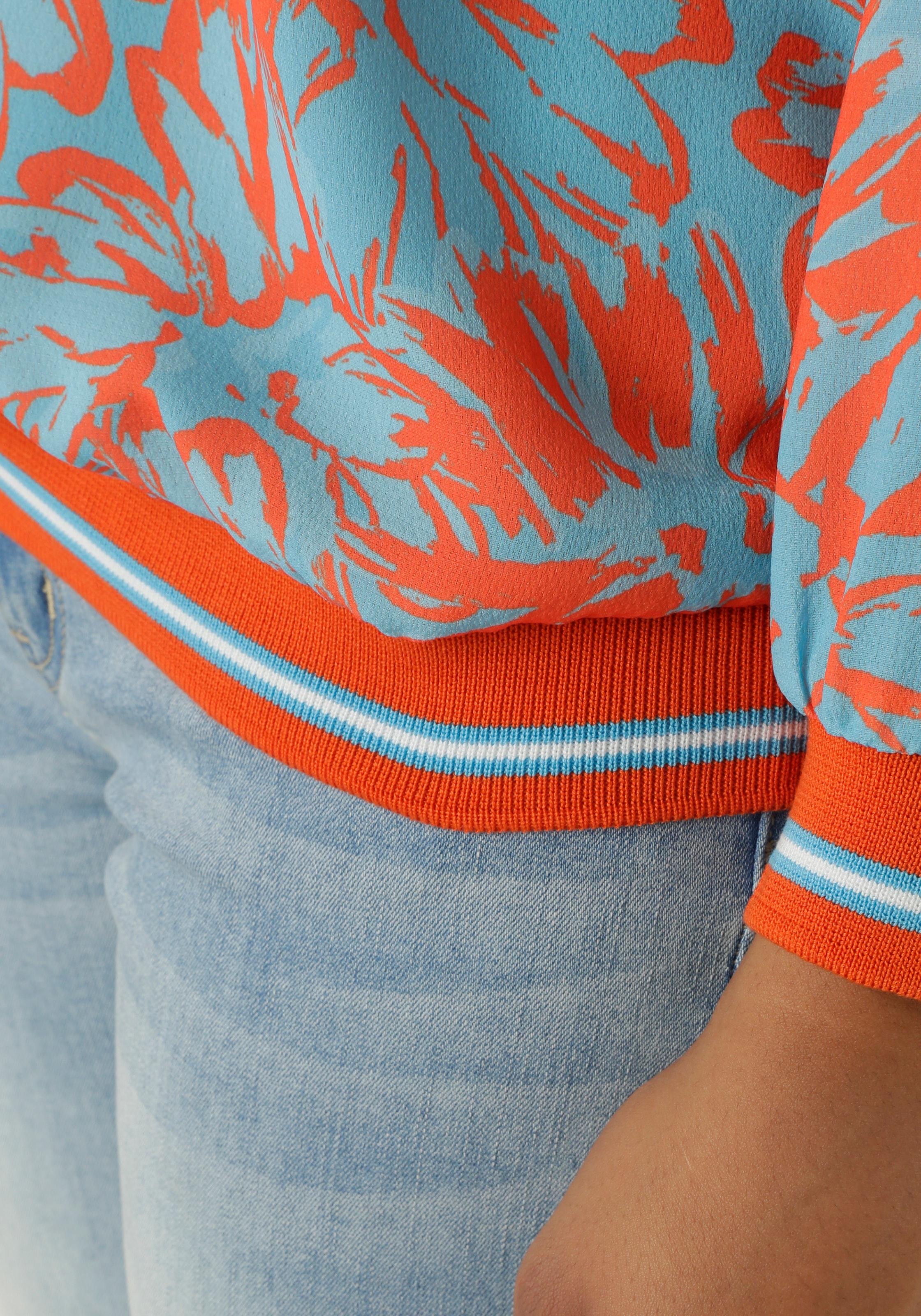 Aniston SELECTED Shirtbluse, mit sportiven Bündchen