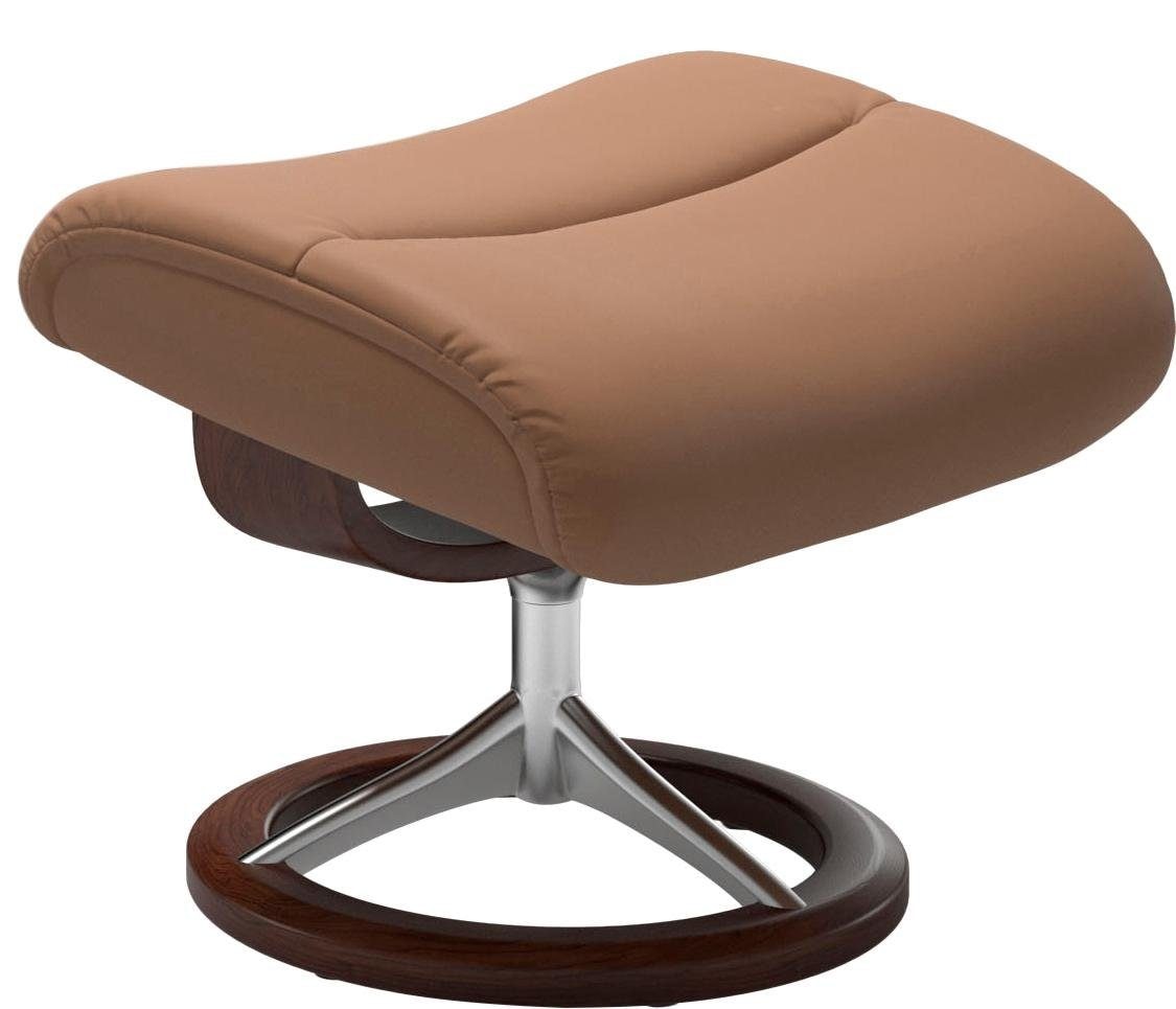 Stressless® Fußhocker »View« mit Signature Base,Gestell Braun