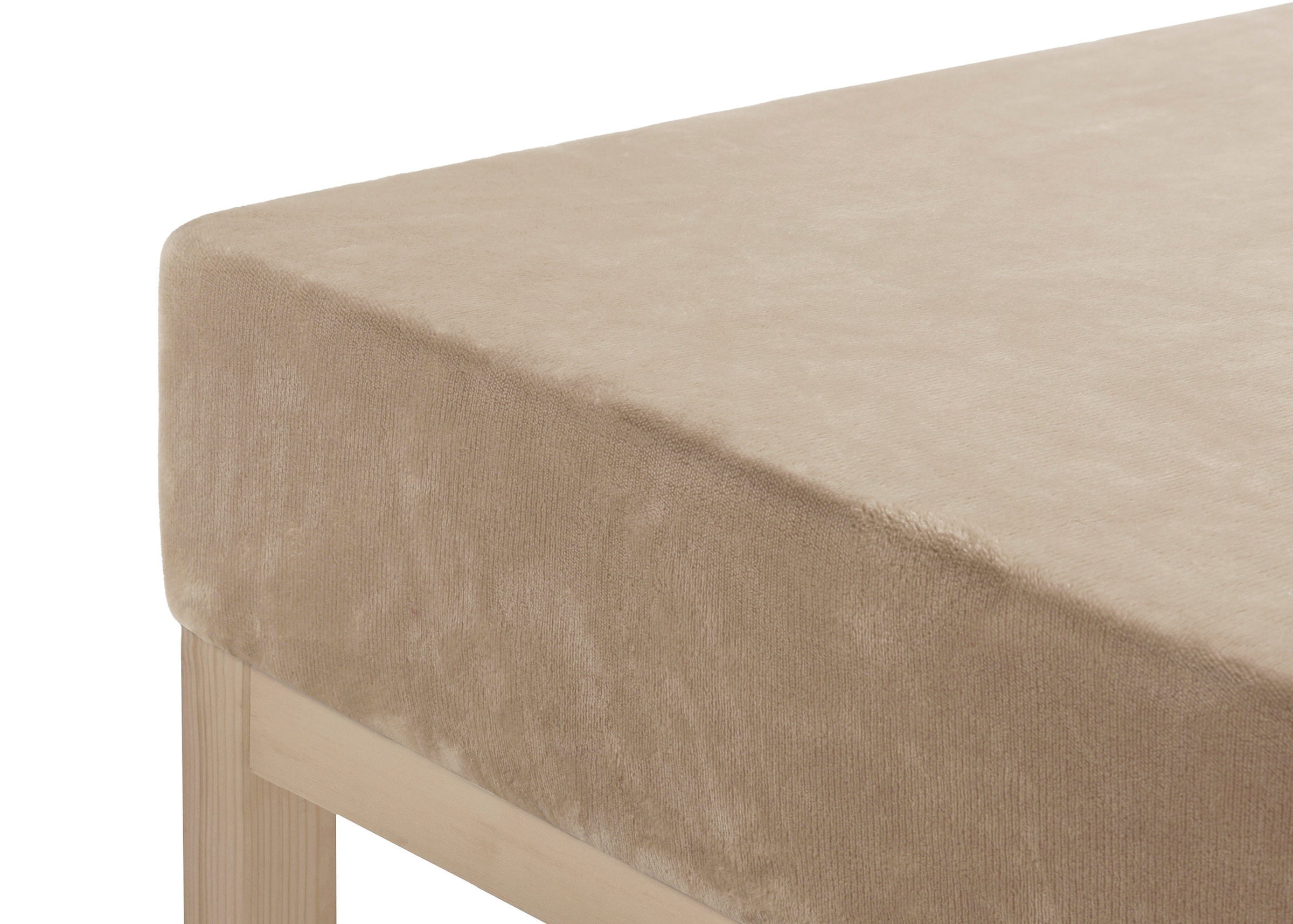 OTTO home Bettlaken »Desner3«, Mikrofaser, für Matratzen bis 20cm Höhe, Cashmere-Touch, Bettlaken