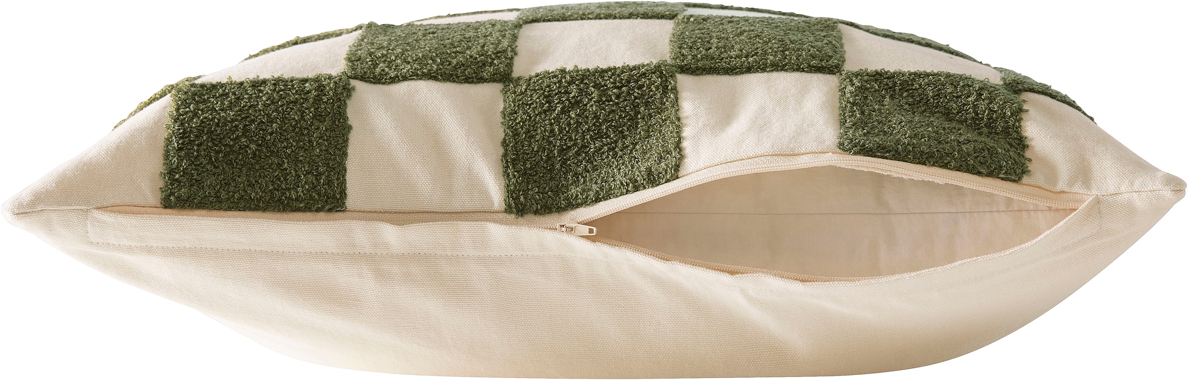 homsy by Ana Johnson Dekokissen »Cloudel« 3D-Optik aus Baumwolle, Zweiseitiges Design, Pflegeleicht