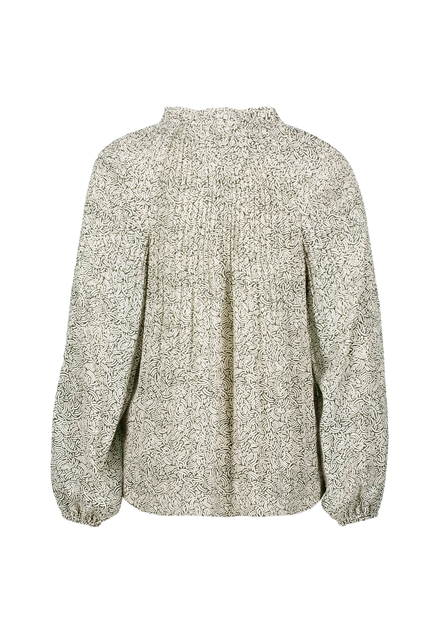 Zero Klassische Bluse »Bluse mit Bindedetail und Druck«
