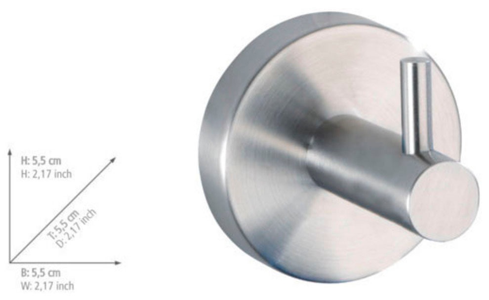 WENKO Wandhaken »Bosio« ohne Bohren