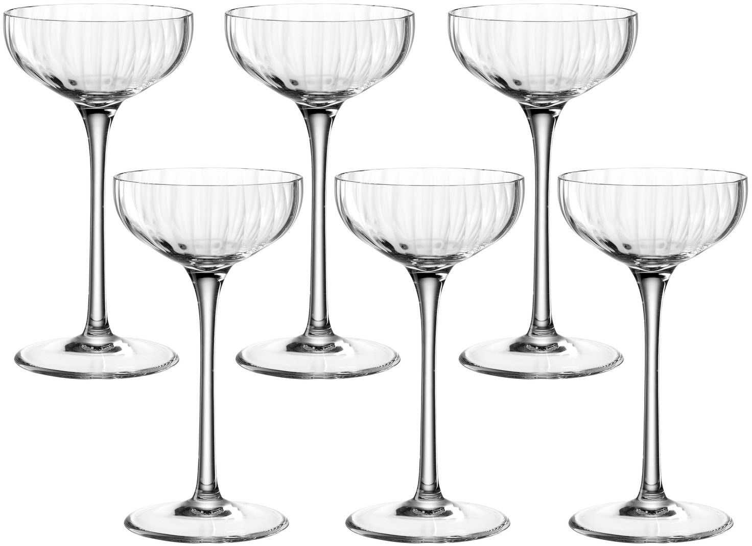 Likörglas »POESIA«, (Set, 6 tlg.), 90 ml, 6-teilig