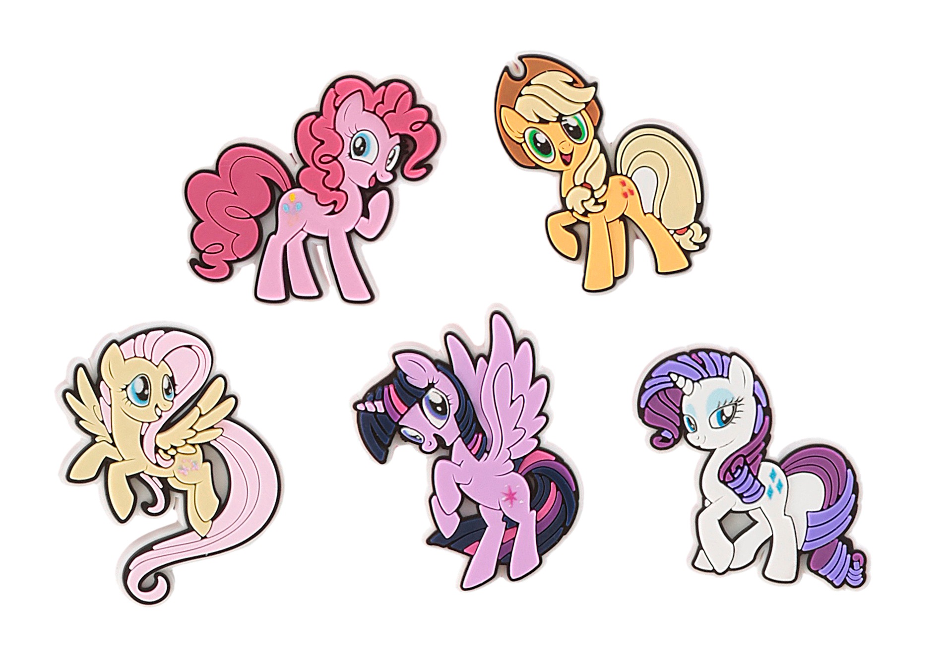 Crocs Damen Schuhanstecker »Jibbitz My Little Pony: Friendship is Magic« Set, Kein Spielzeug. Nicht für Kinder unter 3 Jahren geeignet, 5 Stk....