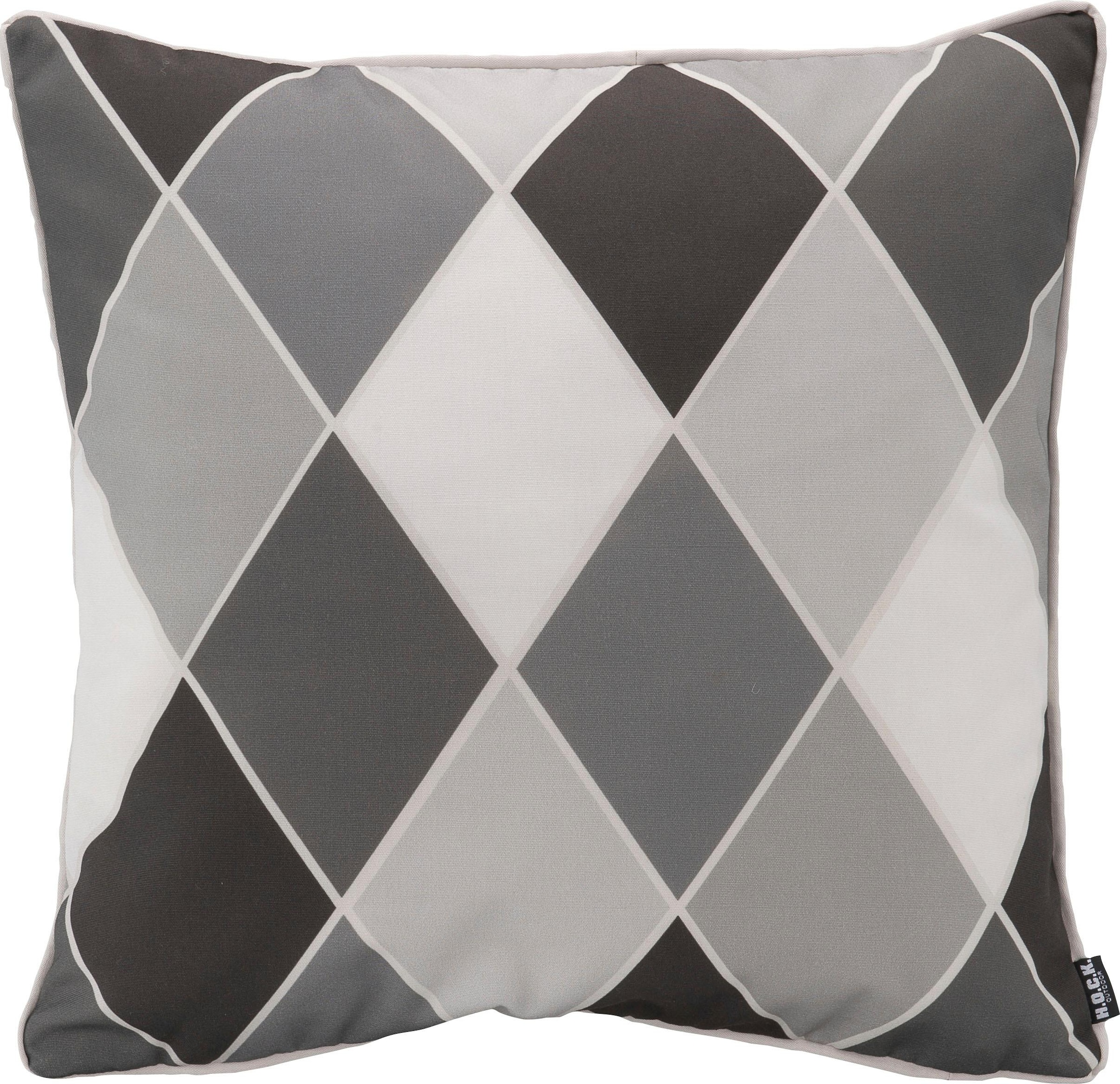 H.O.C.K. Dekokissen »Diamond« 50/50 cm, Kissenhülle mit Füllung, 1 Stück