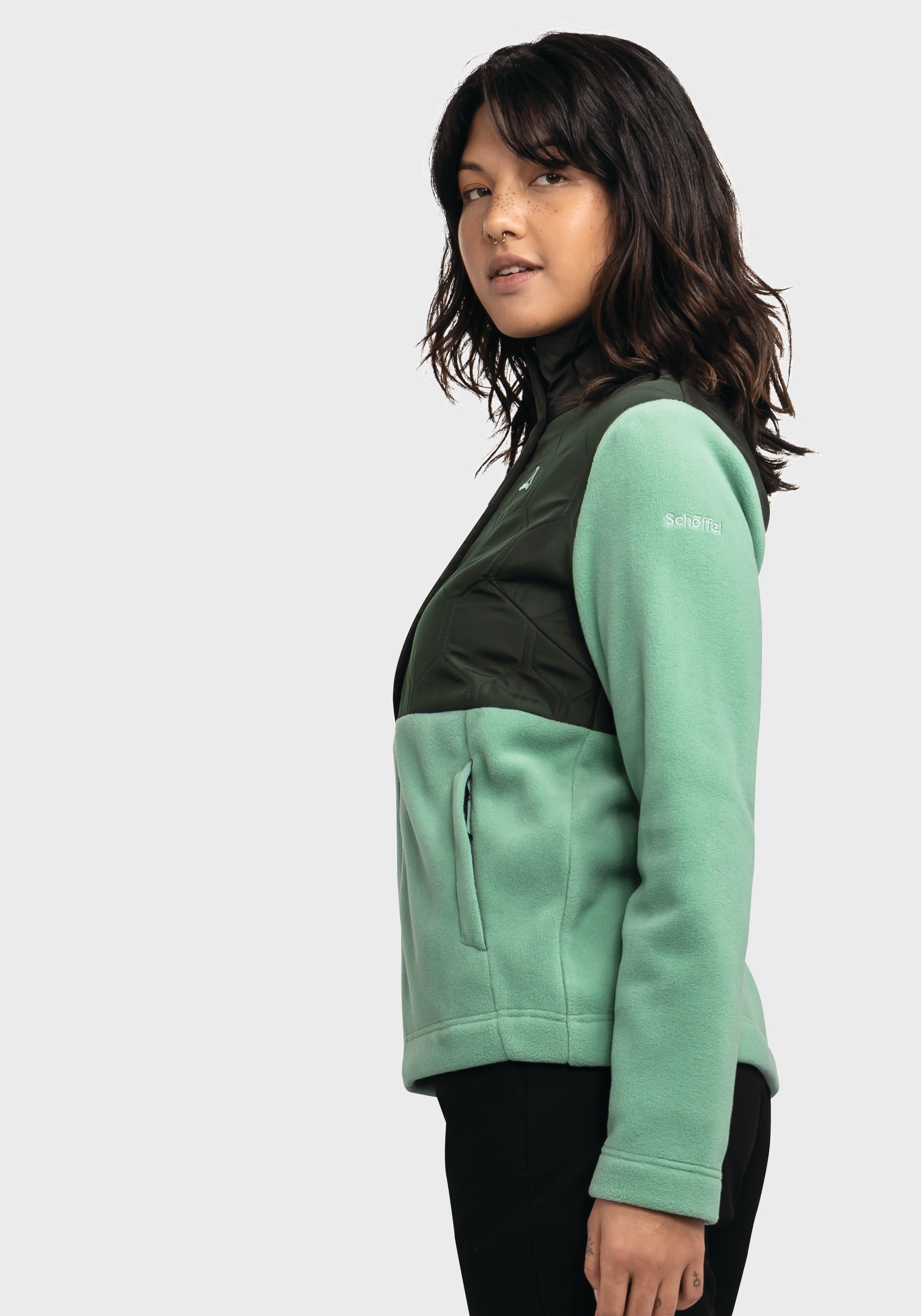 Schöffel Fleecejacke »Urban Fleece Jk Style Gregale WMS«, ohne Kapuze