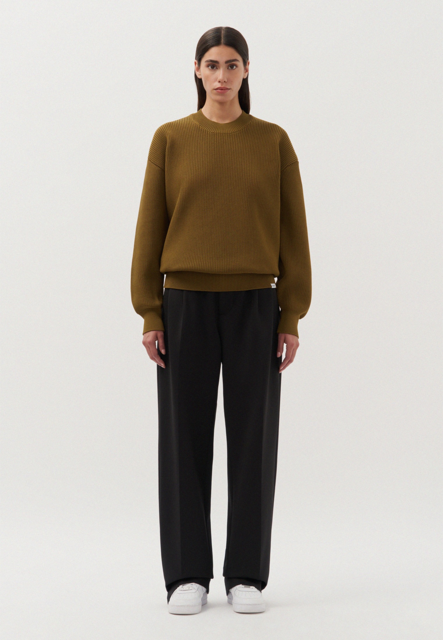 studio seidensticker Strickpullover »Studio«, Langarm Rundhals