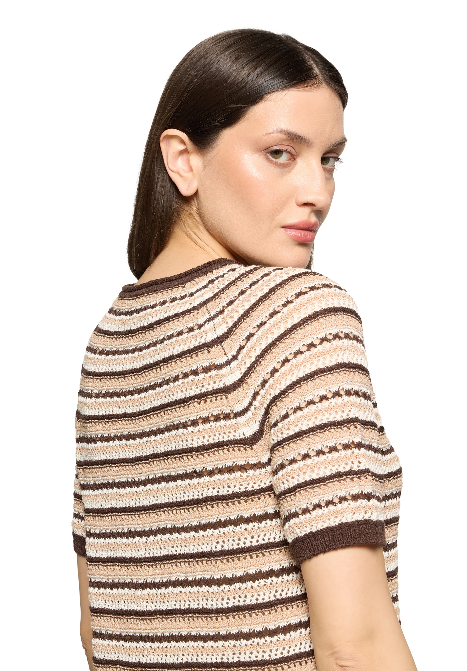 Cartoon Strickpullover »Strickpullover mit Rundhalsausschnitt«