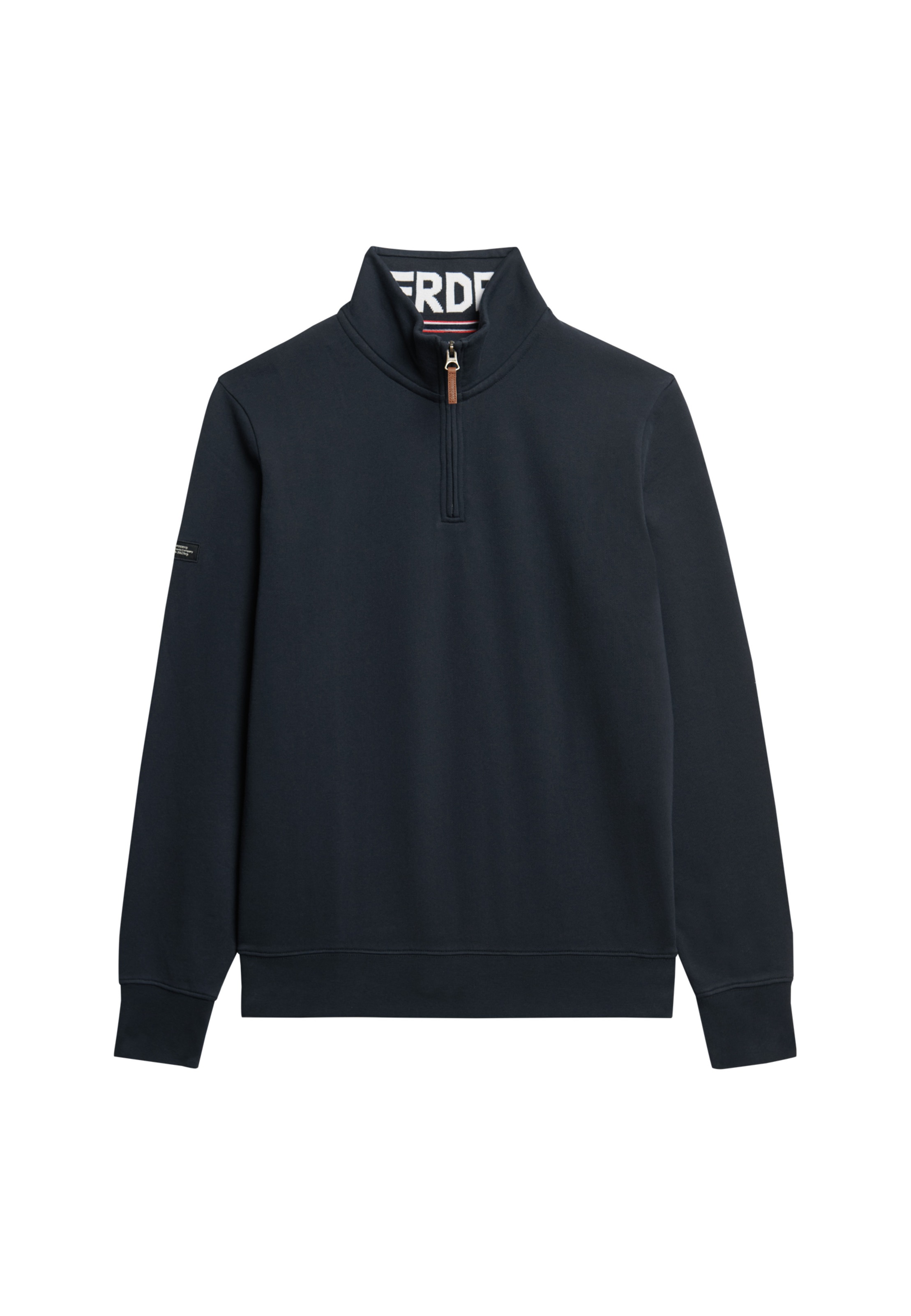 Superdry Sweatshirt »CORE LOGO HENLEY«, mit Stehkragen und kurzem Reißverschluss im Troyer-Look