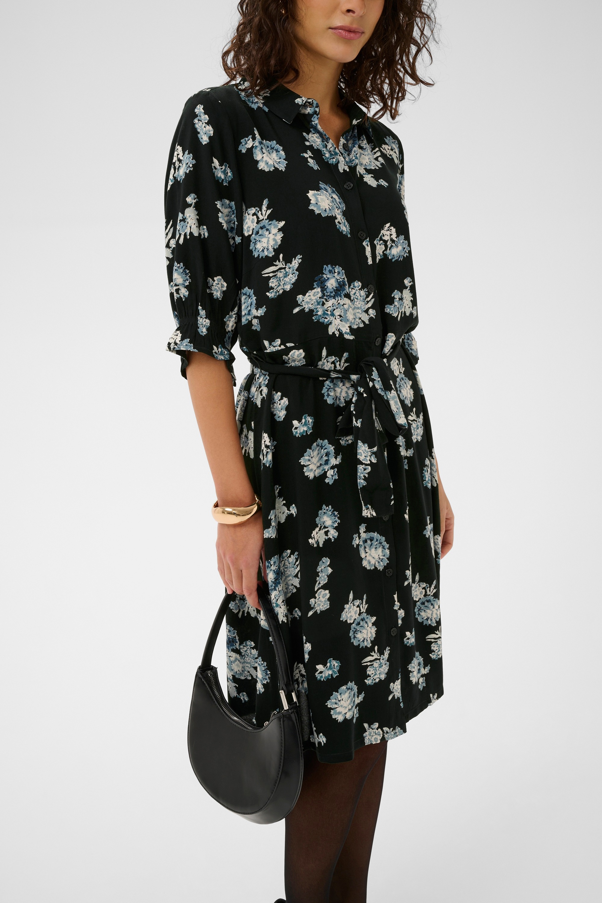 KAFFE Midikleid »Kleid KAdina«
