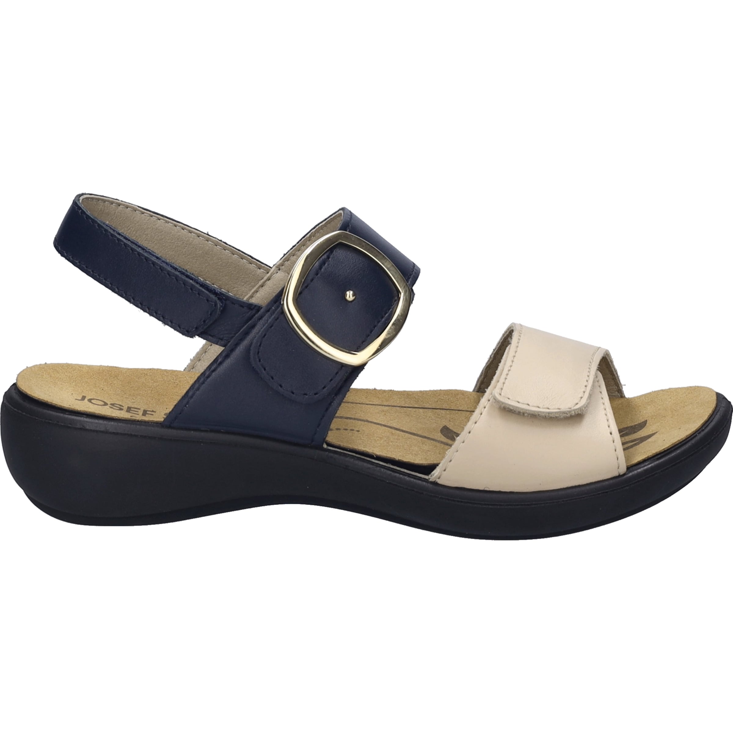 Josef Seibel Sandale »Ibiza 12, creme-dunkelblau«