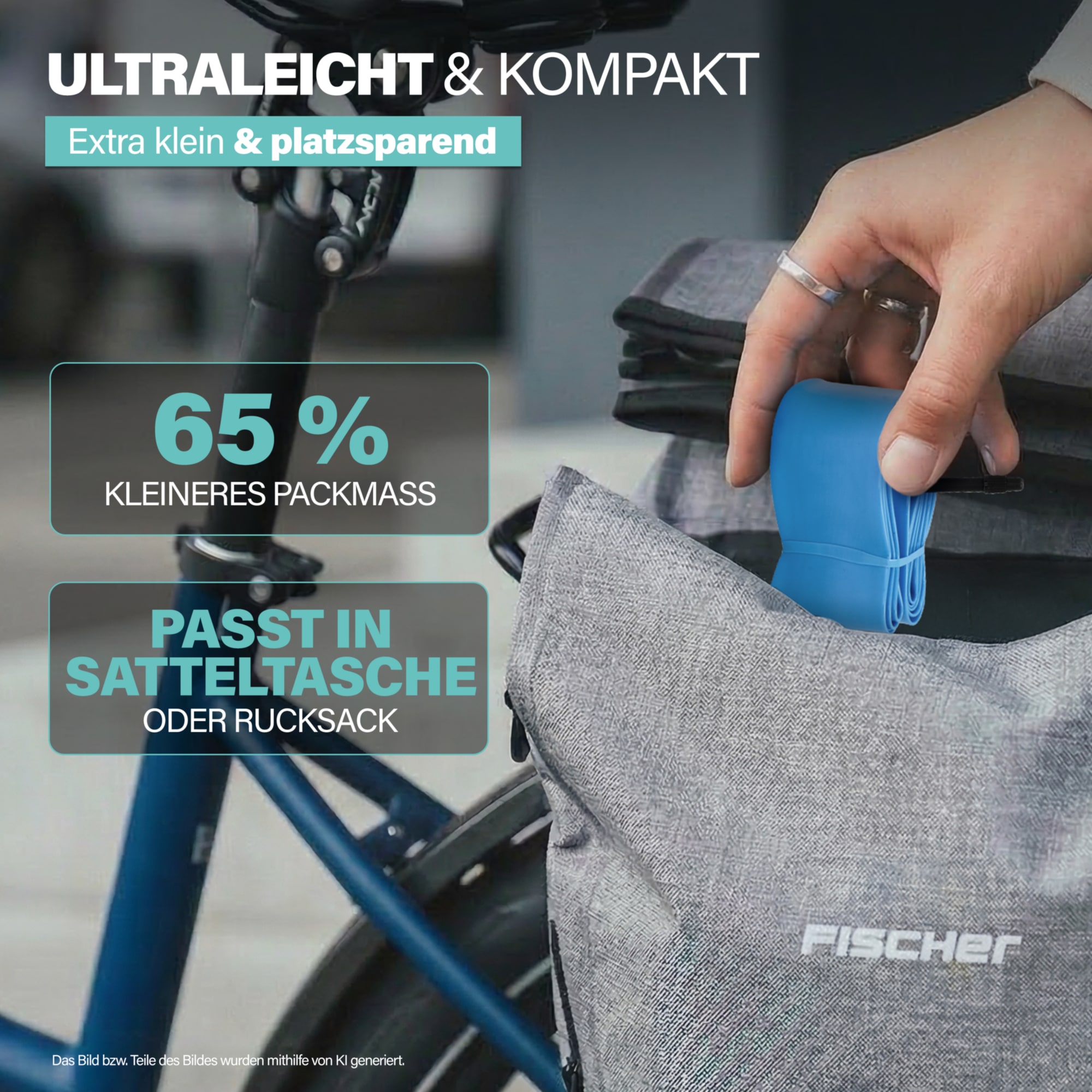 FISCHER Fahrrad Fahrradschlauch »TPU-Schlauch Univ. 28" 35/47-622«