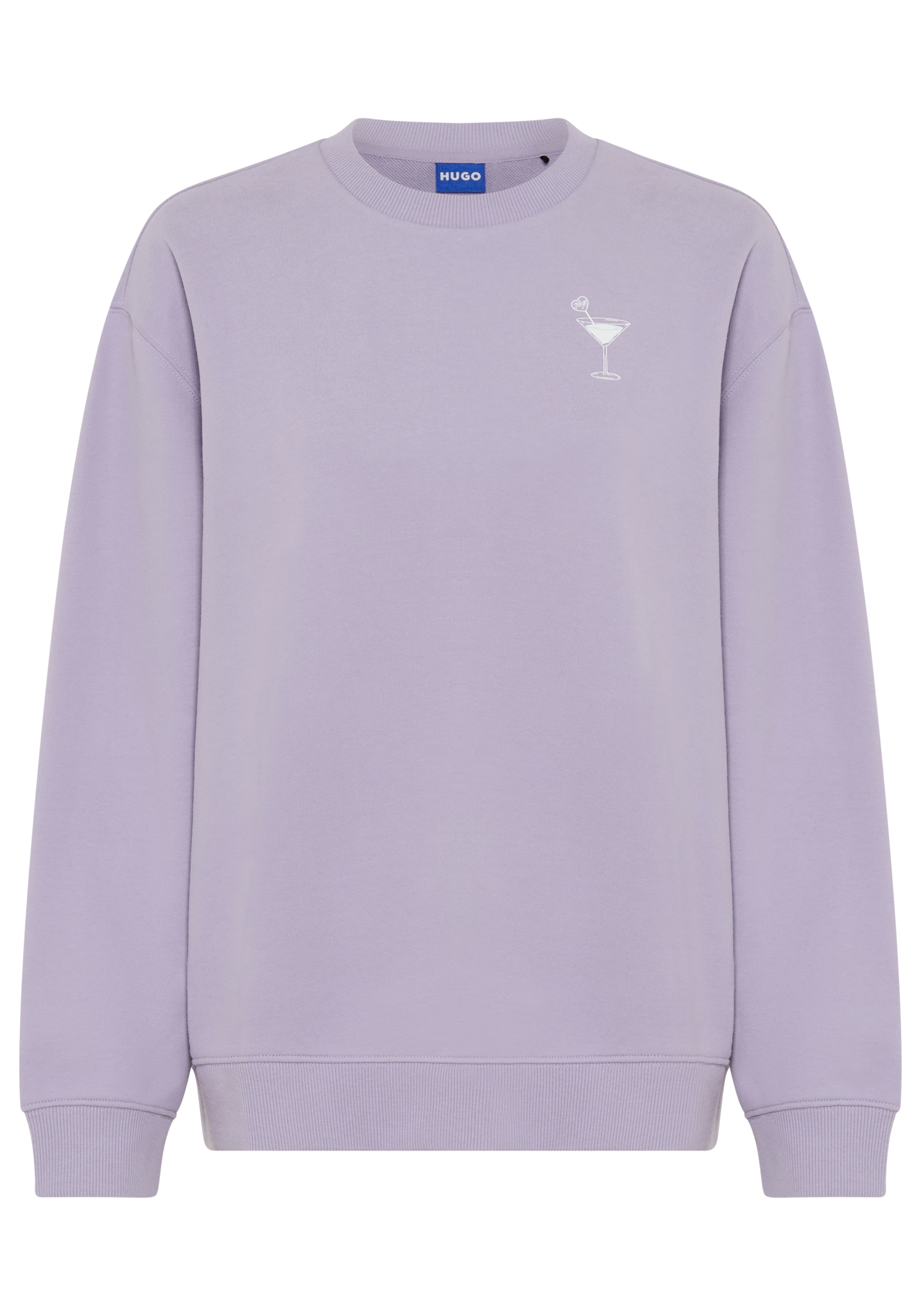 HUGO Blue Sweatshirt »Classic Crew«, mit großem Rückenprint
