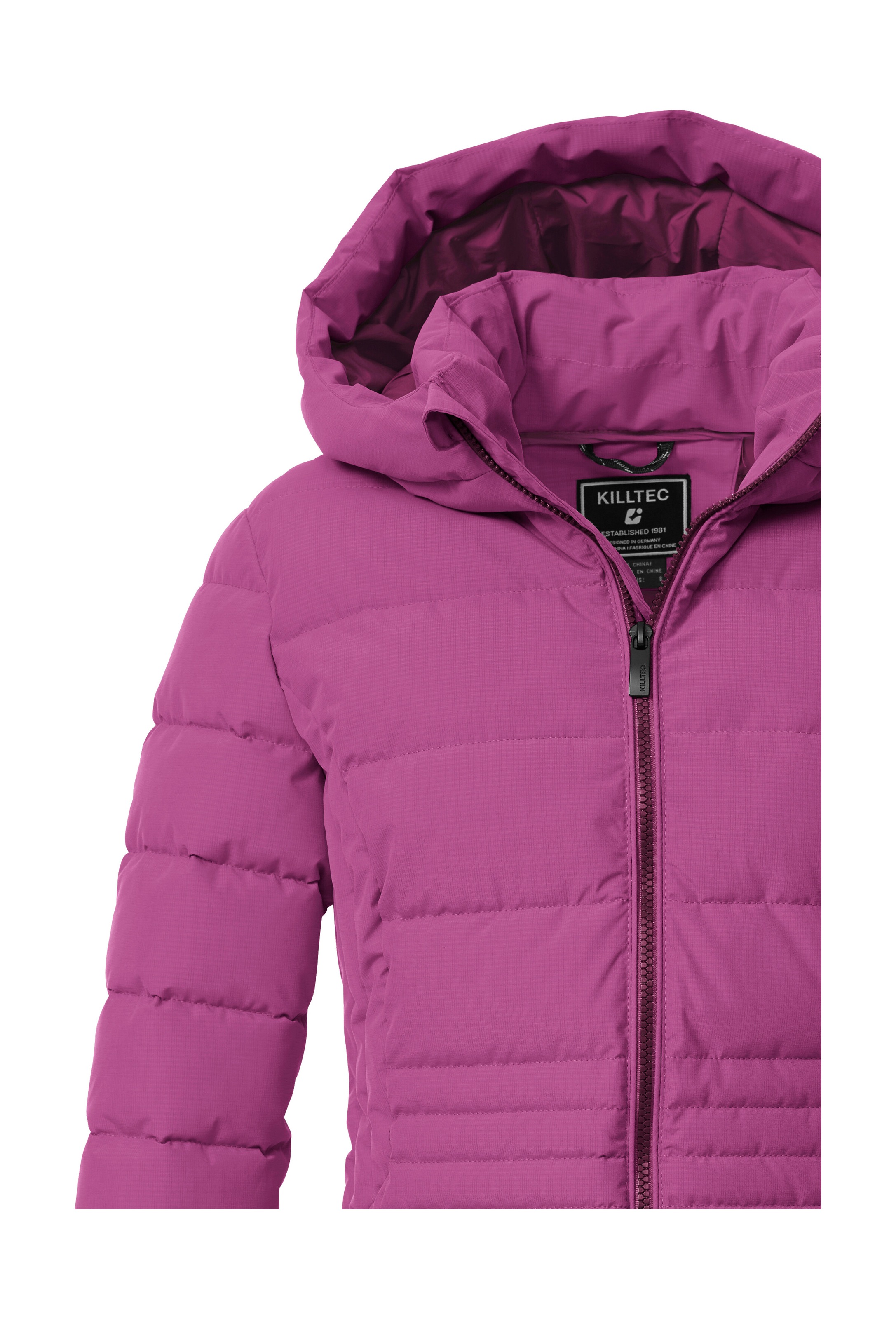 Killtec Steppjacke »KOW 10 WMN QLTD JCKT«, Winddichte, wasserabweisende Damen Steppjacke mit verstellbarer Kapuze