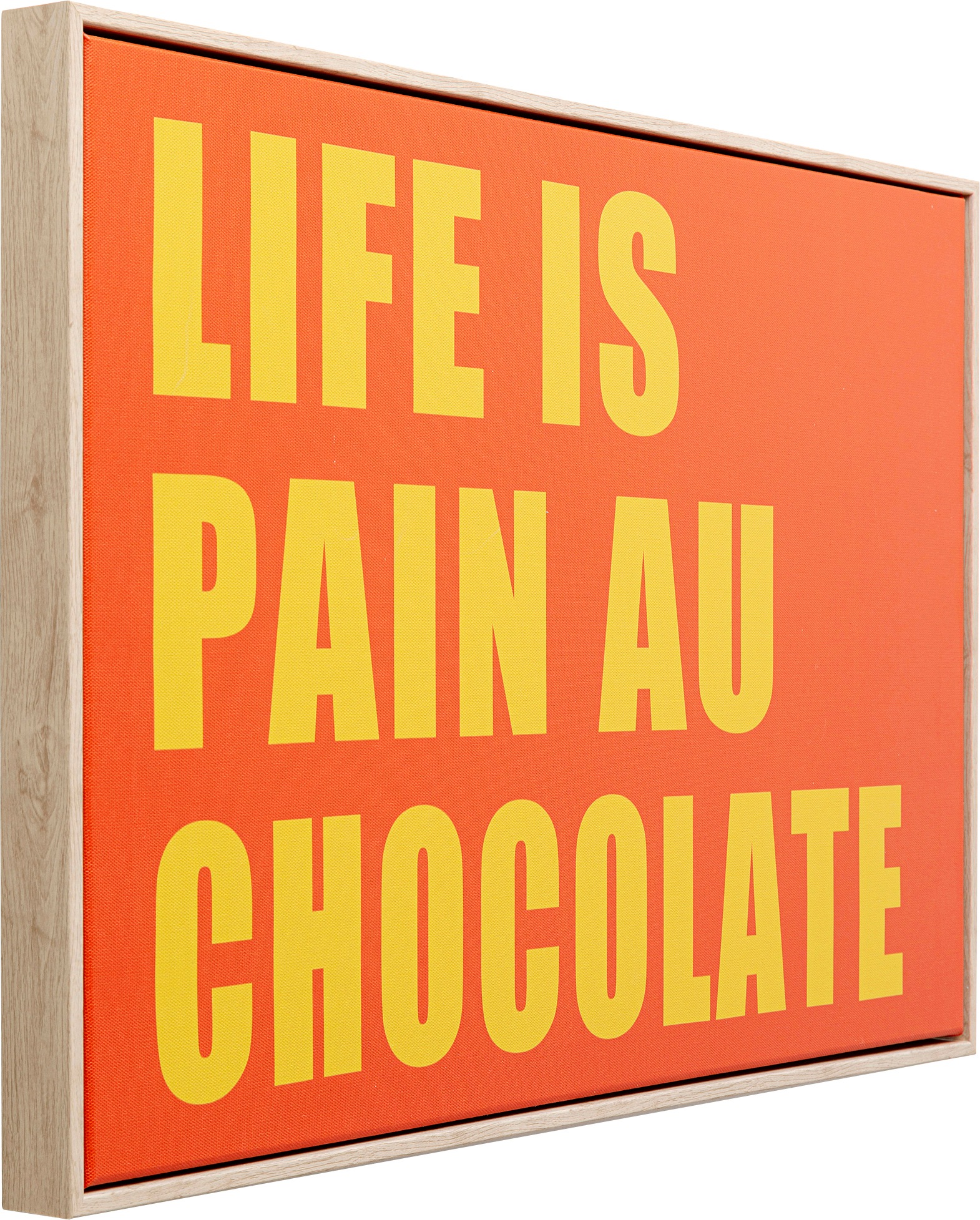 Kare Design Bild mit Rahmen »Gerahmtes Bild Pain Au Chocolate 40x60cm«