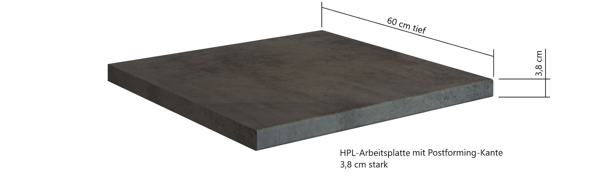 KOCHSTATION Küchenzeile »KS-Lani, mit MDF-Fronten«, Breite 300 cm, wahlweise mit E-Geräten, Höhen-Ausgleichsfüße 0-4 cm