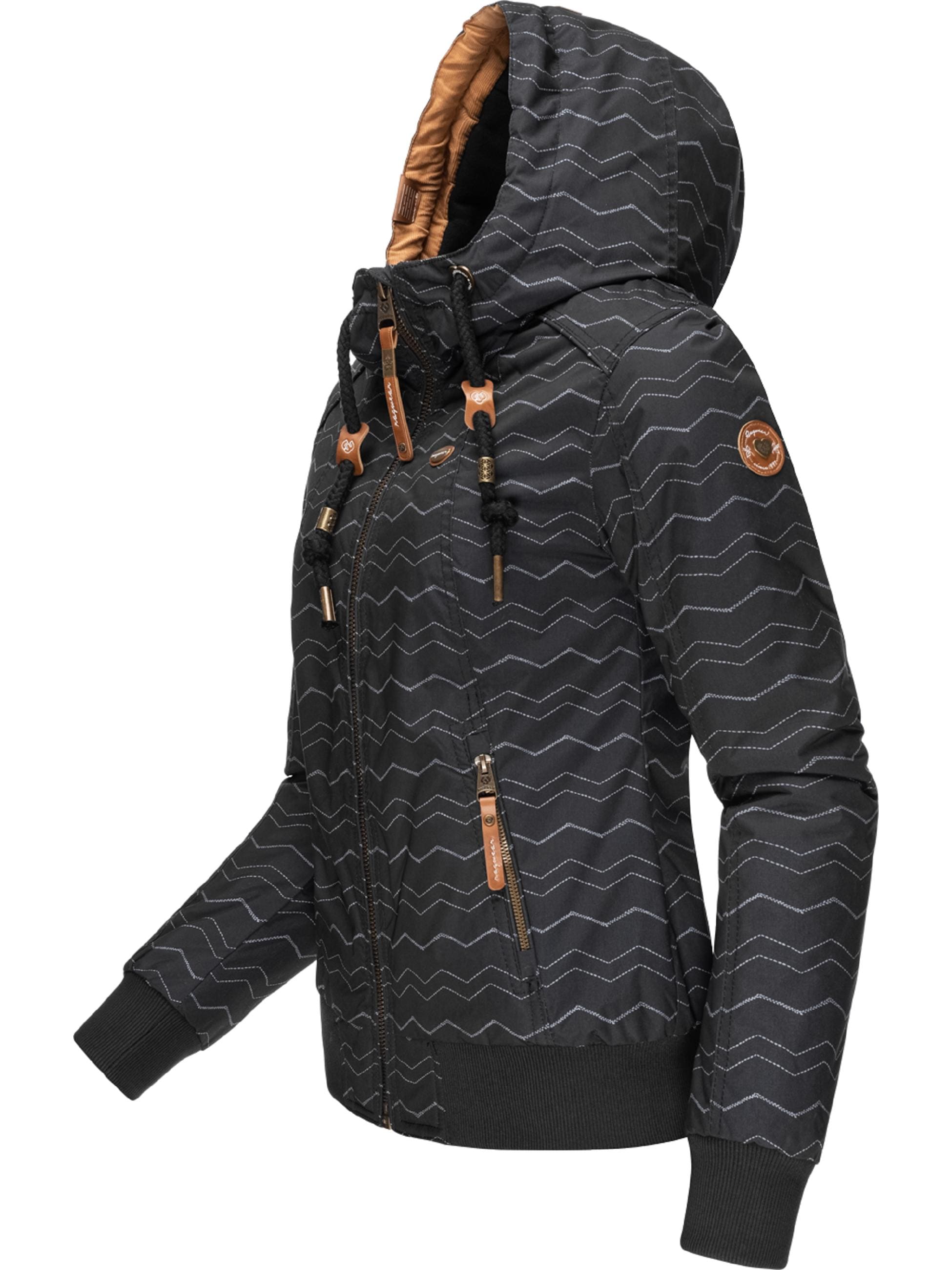 Ragwear Outdoorjacke »Winterjacke Druna Zig Zag Winter«
