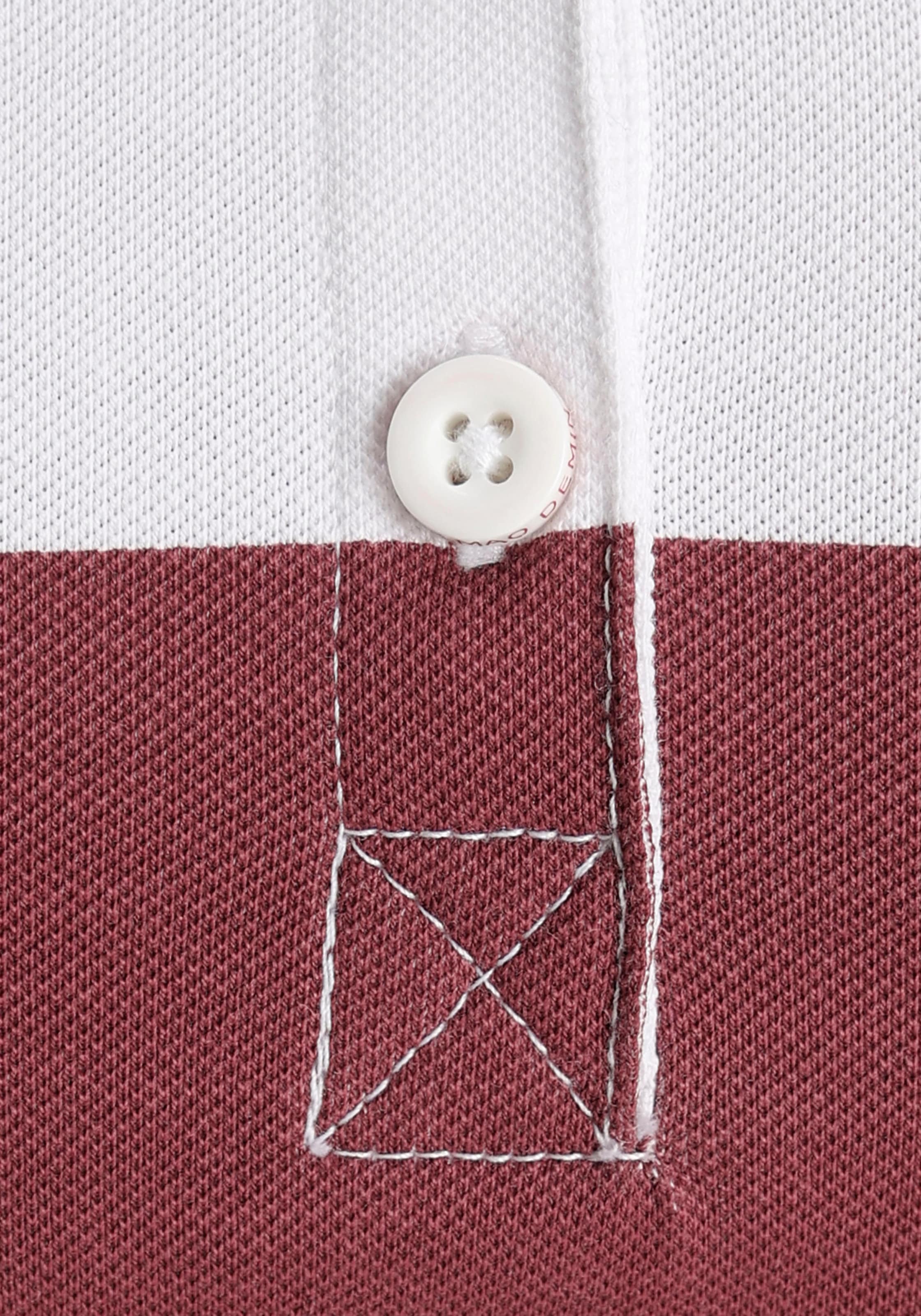 DELMAO Langarm-Poloshirt, mit sportiven Blockstreifen - NEUE MARKE! online  bei OTTO