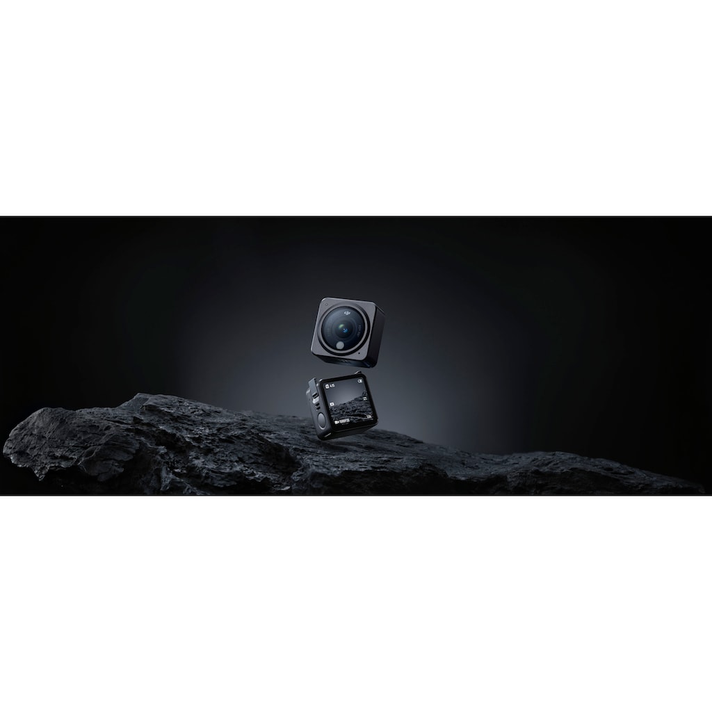 DJI Action Cam »DJI Action 2 Dual-Screen Combo«, 4K Ultra HD, Bluetooth-WLAN (Wi-Fi)