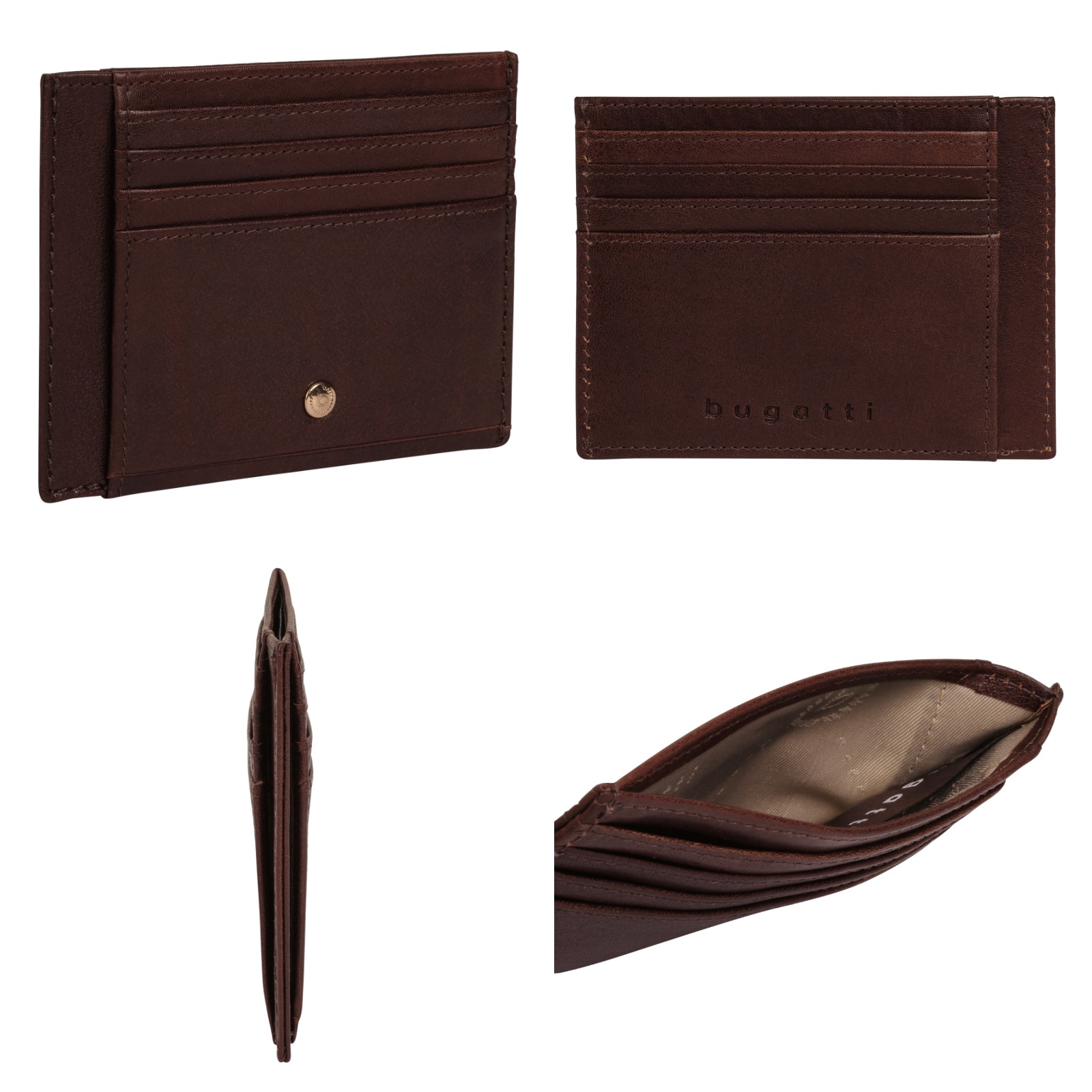 bugatti Brieftasche »NEAPLES«, echt Leder
