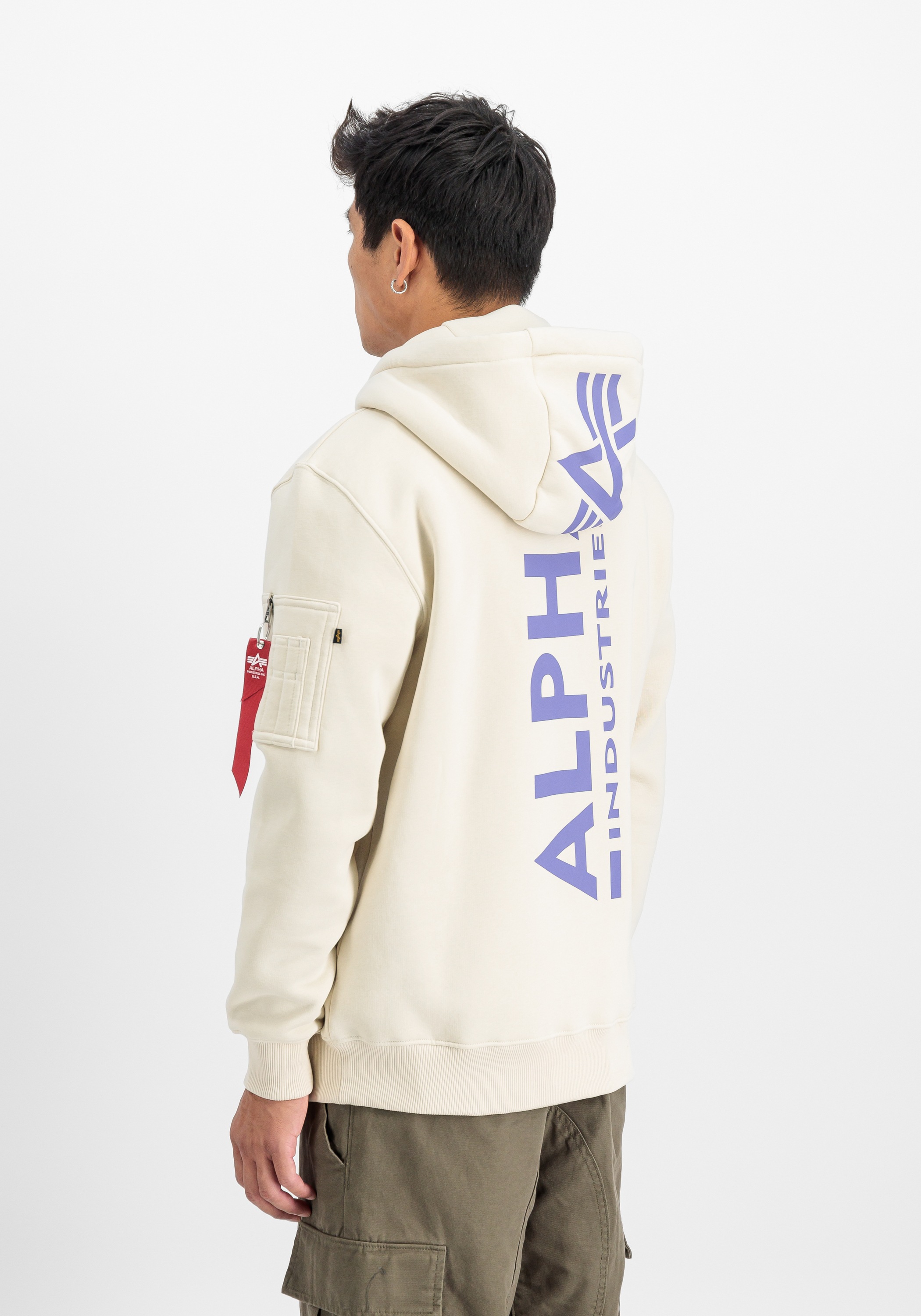 Alpha Industries Hoodie »Backprint Hoodie  Kapuzensweatshirt«