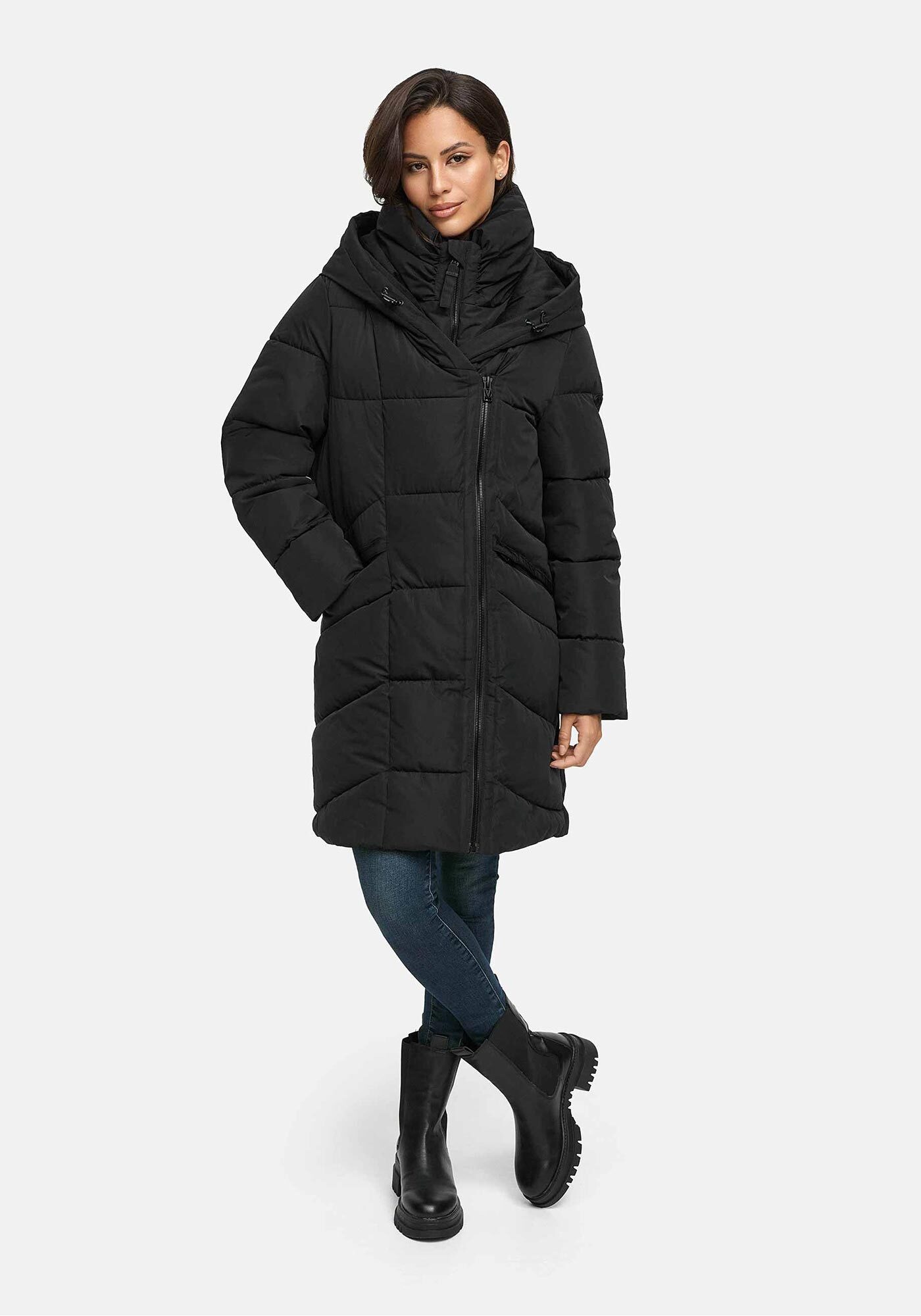 Marikoo Winterjacke »Marikoo Virenaa 16 Steppmantel N106«